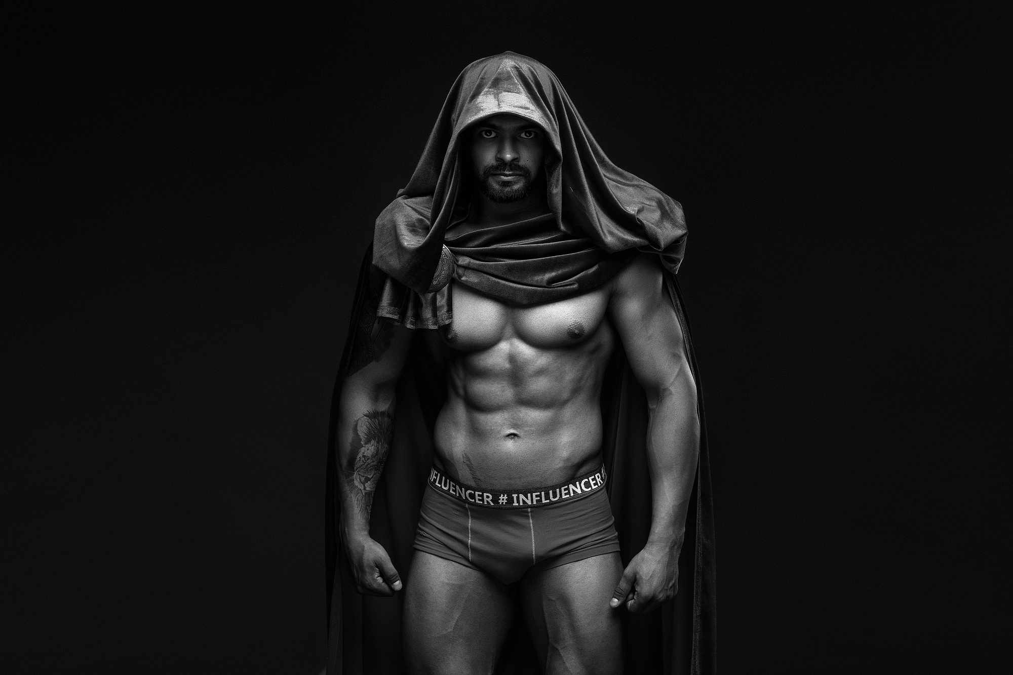 Фотосессия Александра чёрное-белый вариант. Семейный, спортивный, студийный фотограф в Виталий Зыбин