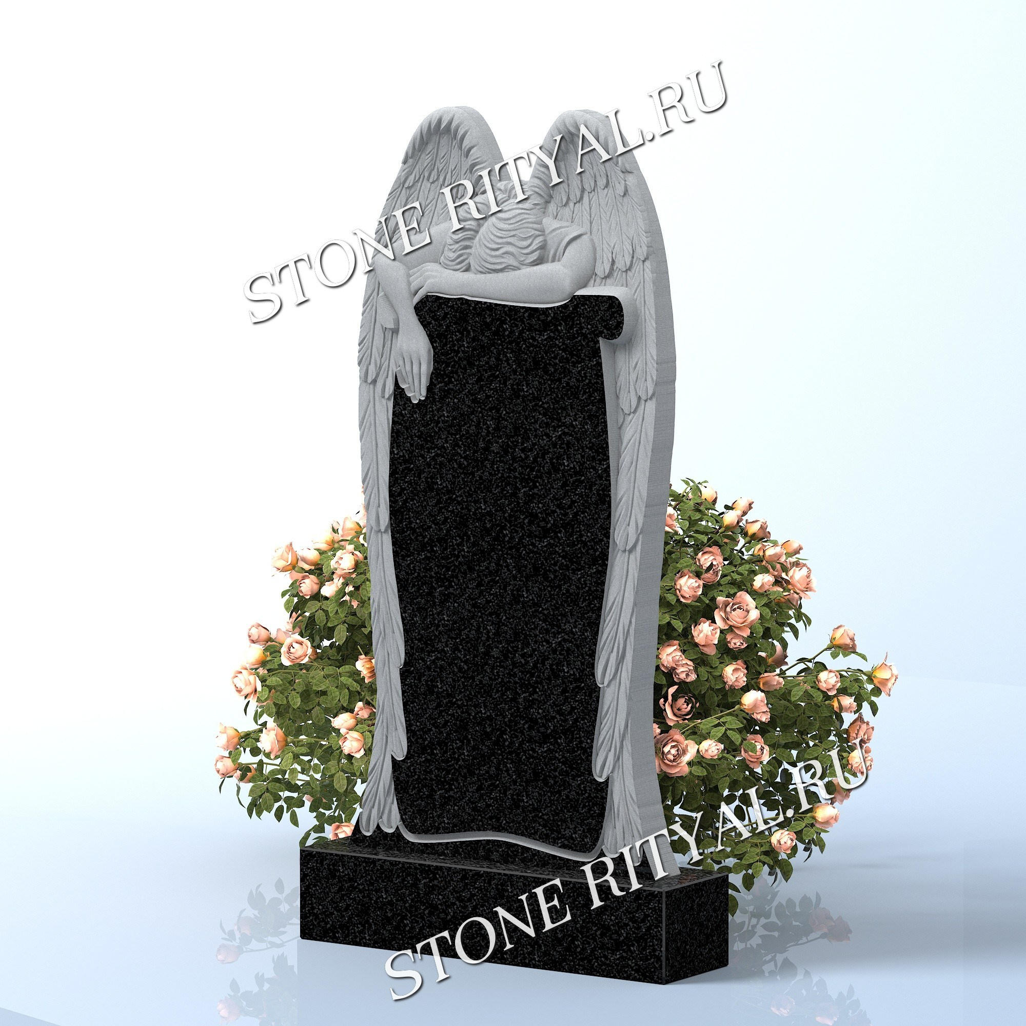 Вертикальные памятники фигурные. Изготовление и установка памятников в Москве и МО