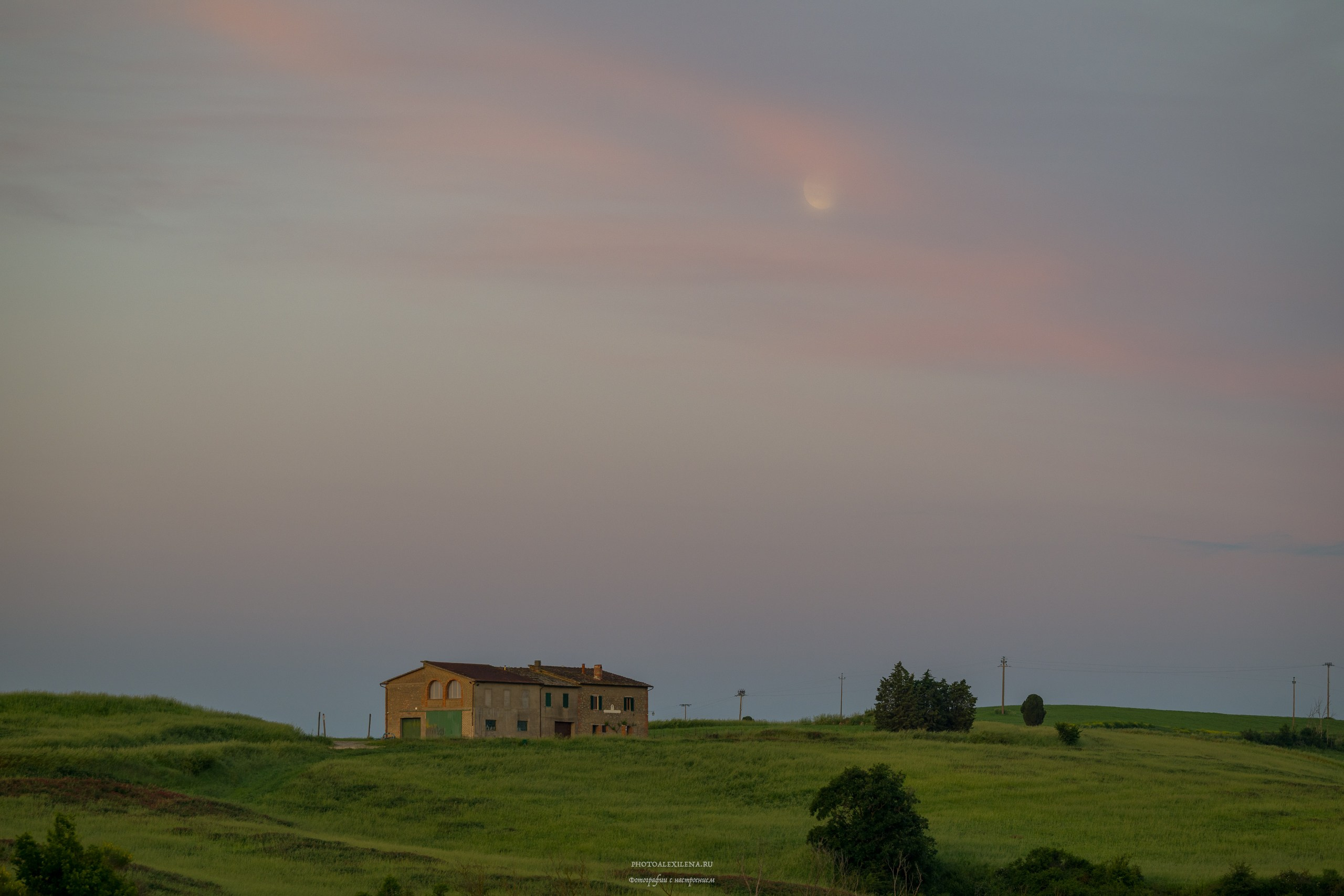 Долина Крете Сенези (Crete Senesi). Авторские стильные фотокартины