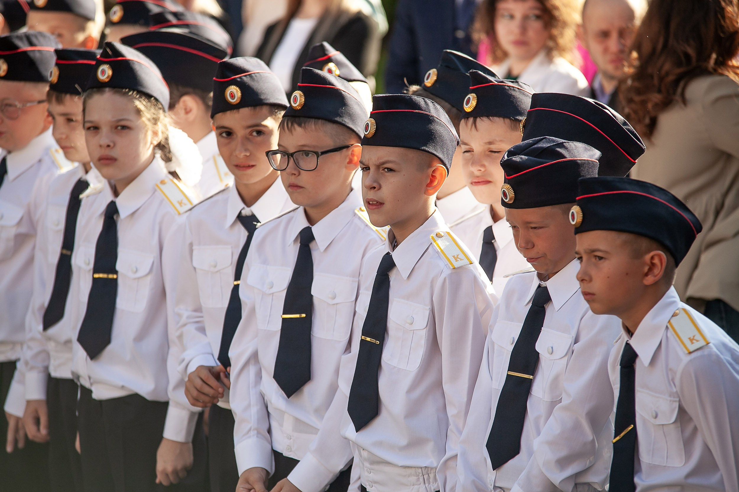 Фотосессия дл я5К класса в День знаний