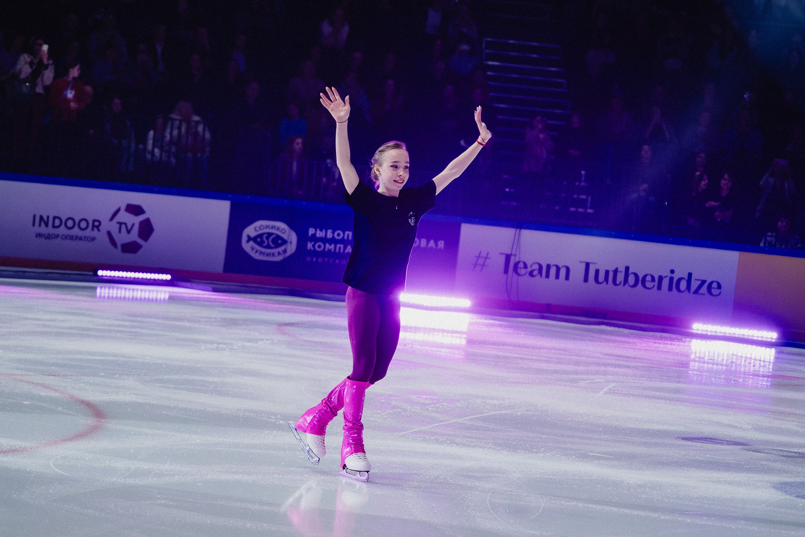 Шоу Этери Тутберидзе в Новосибирске. Воробьева Ксения — Спортивный и танцевальный фотограф Новосибирск