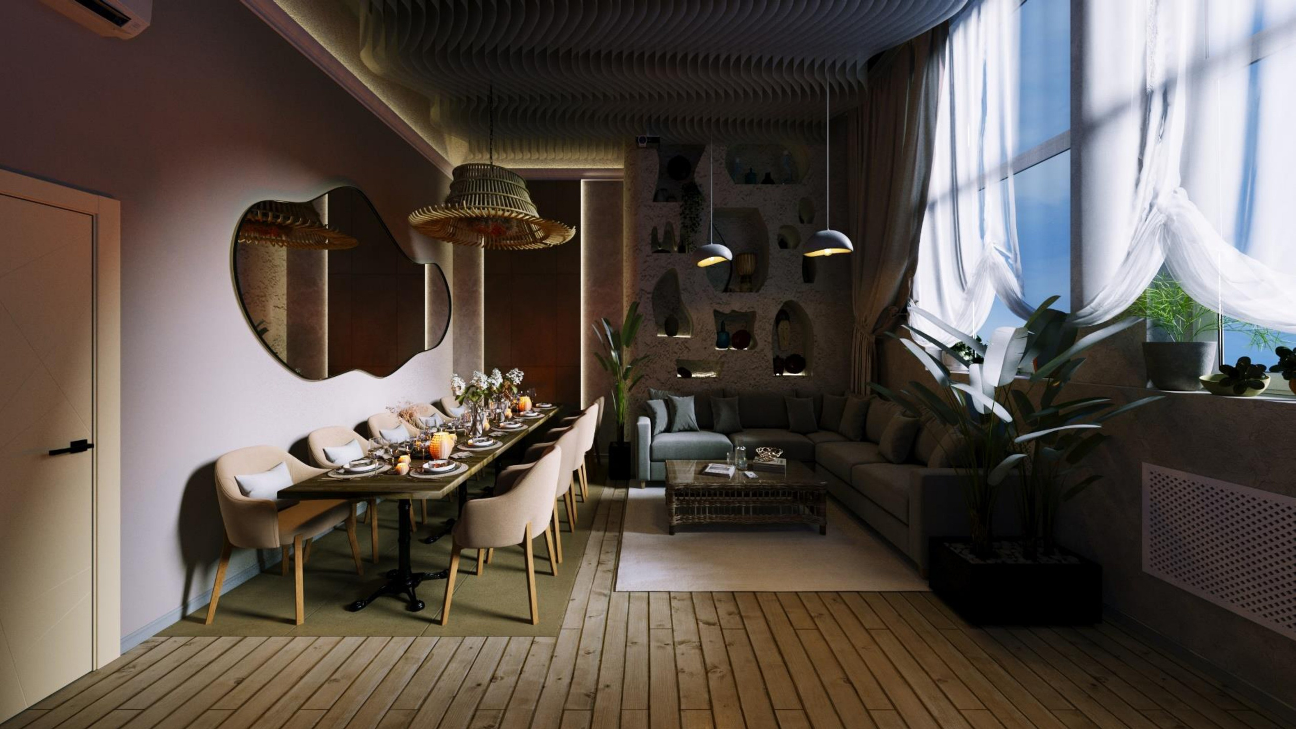 Бохо-2. Аренда лофта в СПб для мероприятий