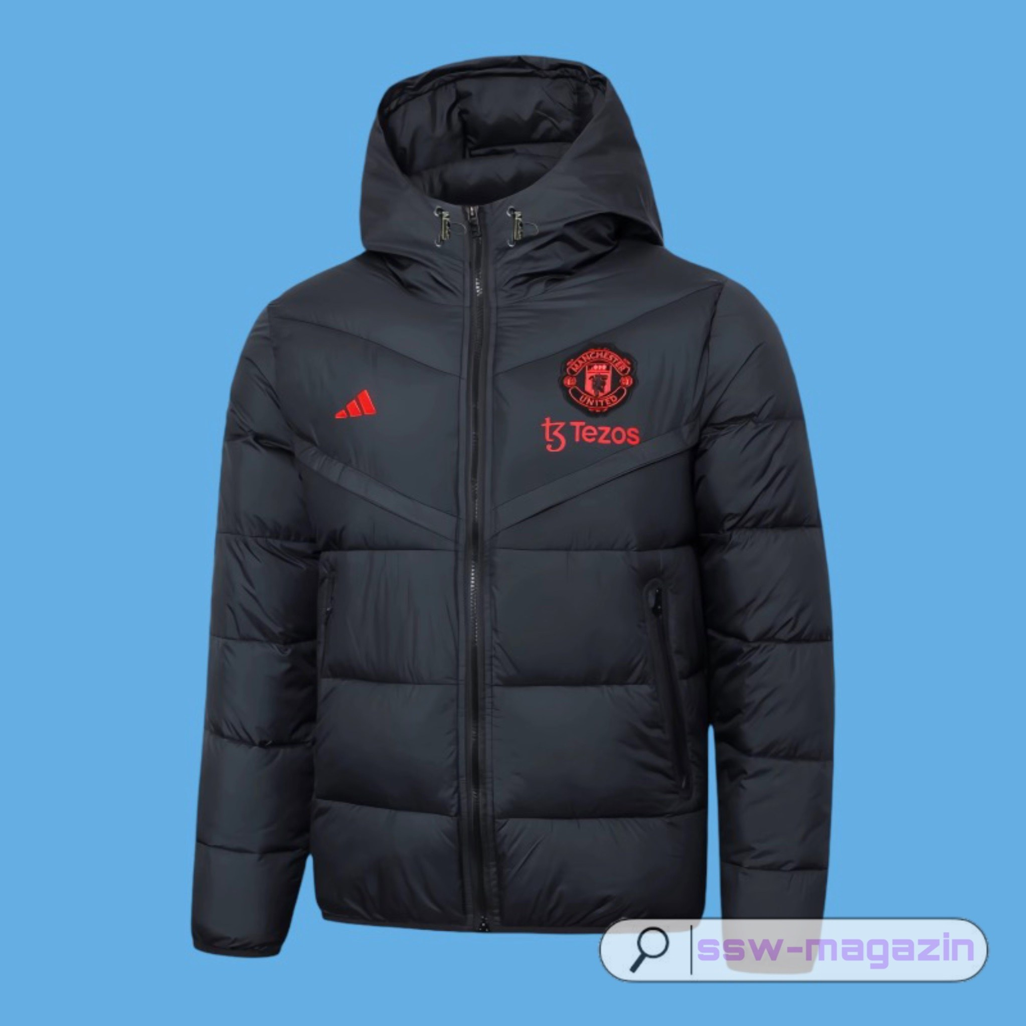 Пуховик manchester united 2024-2025 adidas купить. Футбольный магазин — ssw_magazin