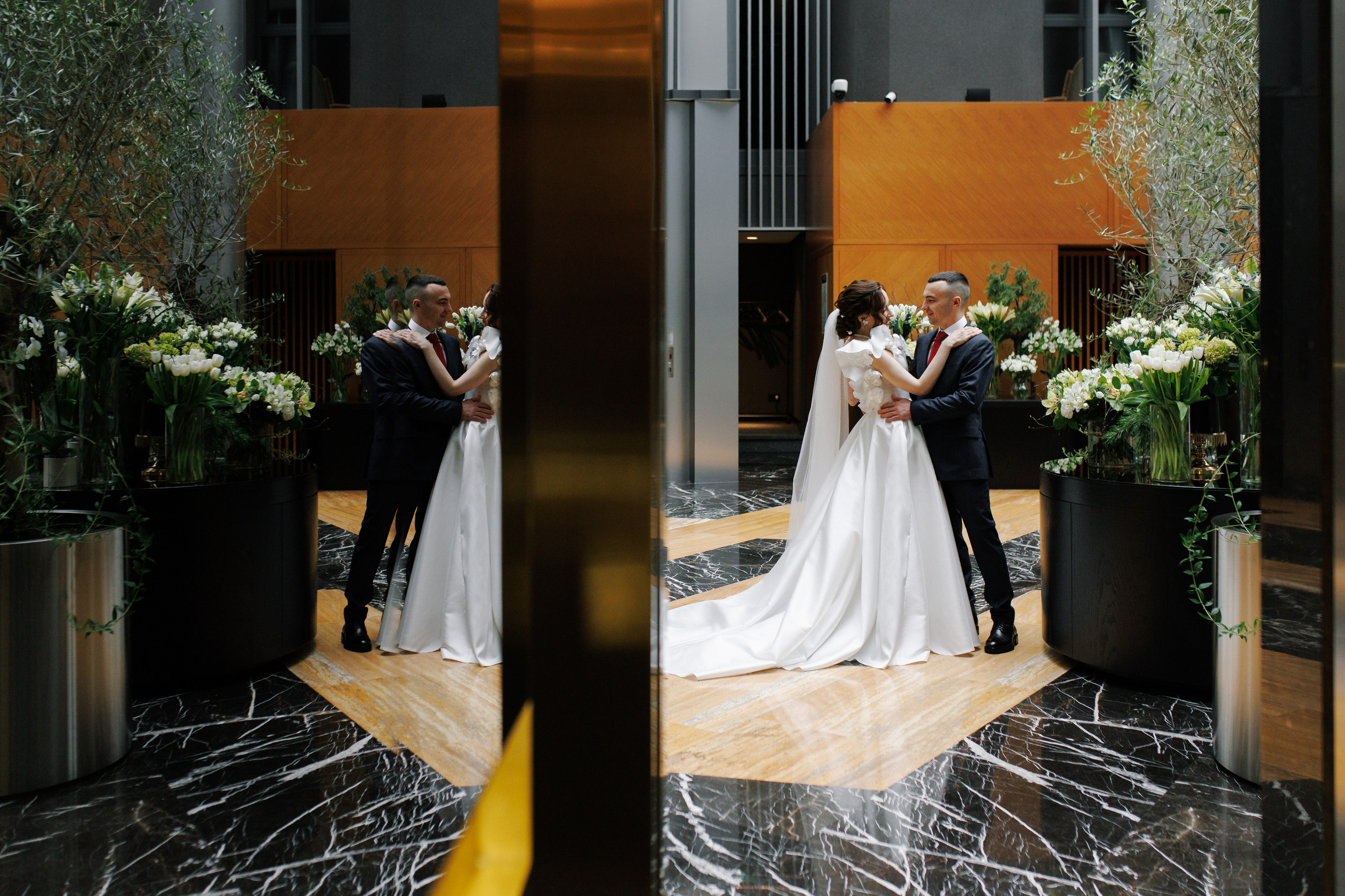 Свадьба ранней весной в Питере. Свадебный фотограф СПБ