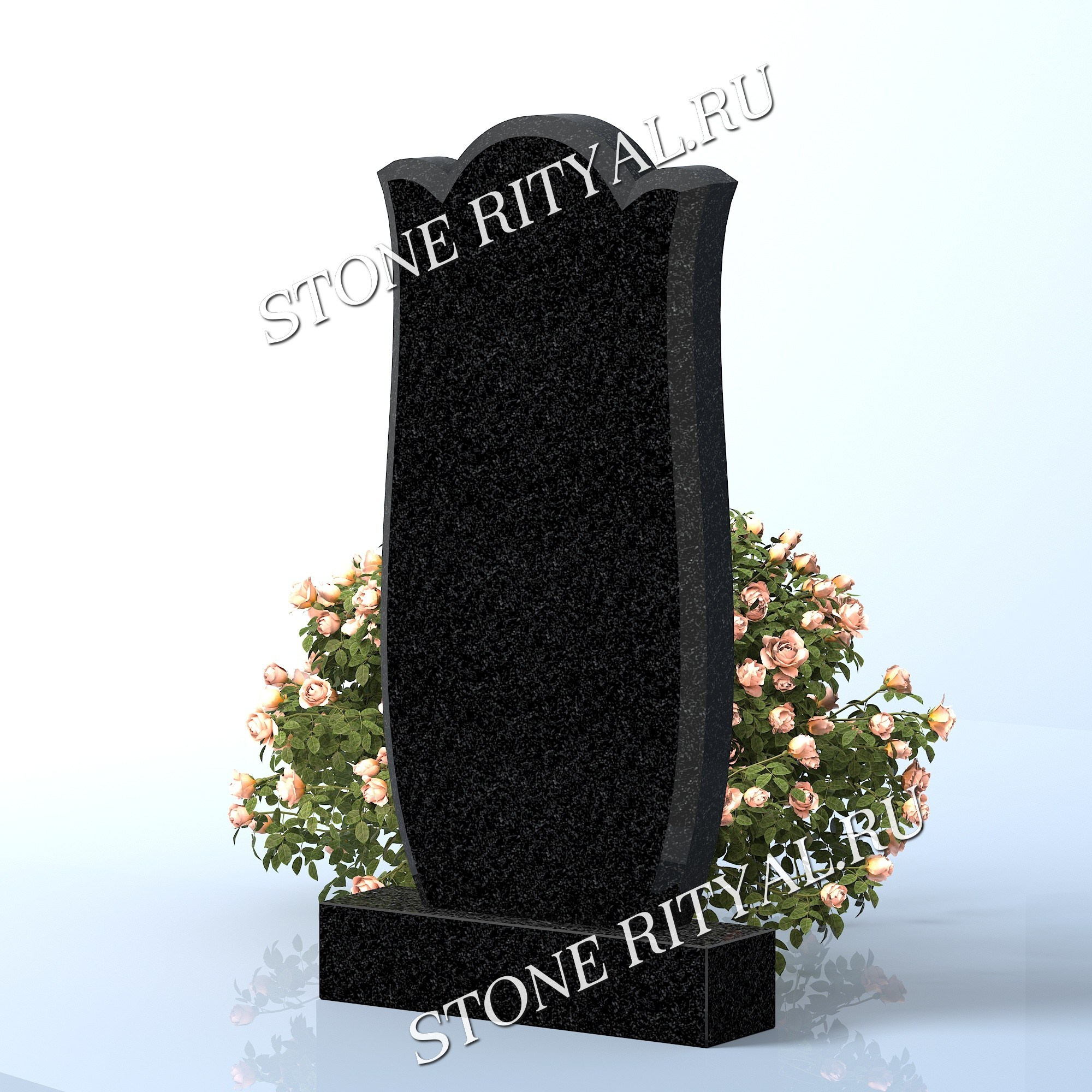 Вертикальные памятники прямые. Изготовление и установка памятников в Москве и МО