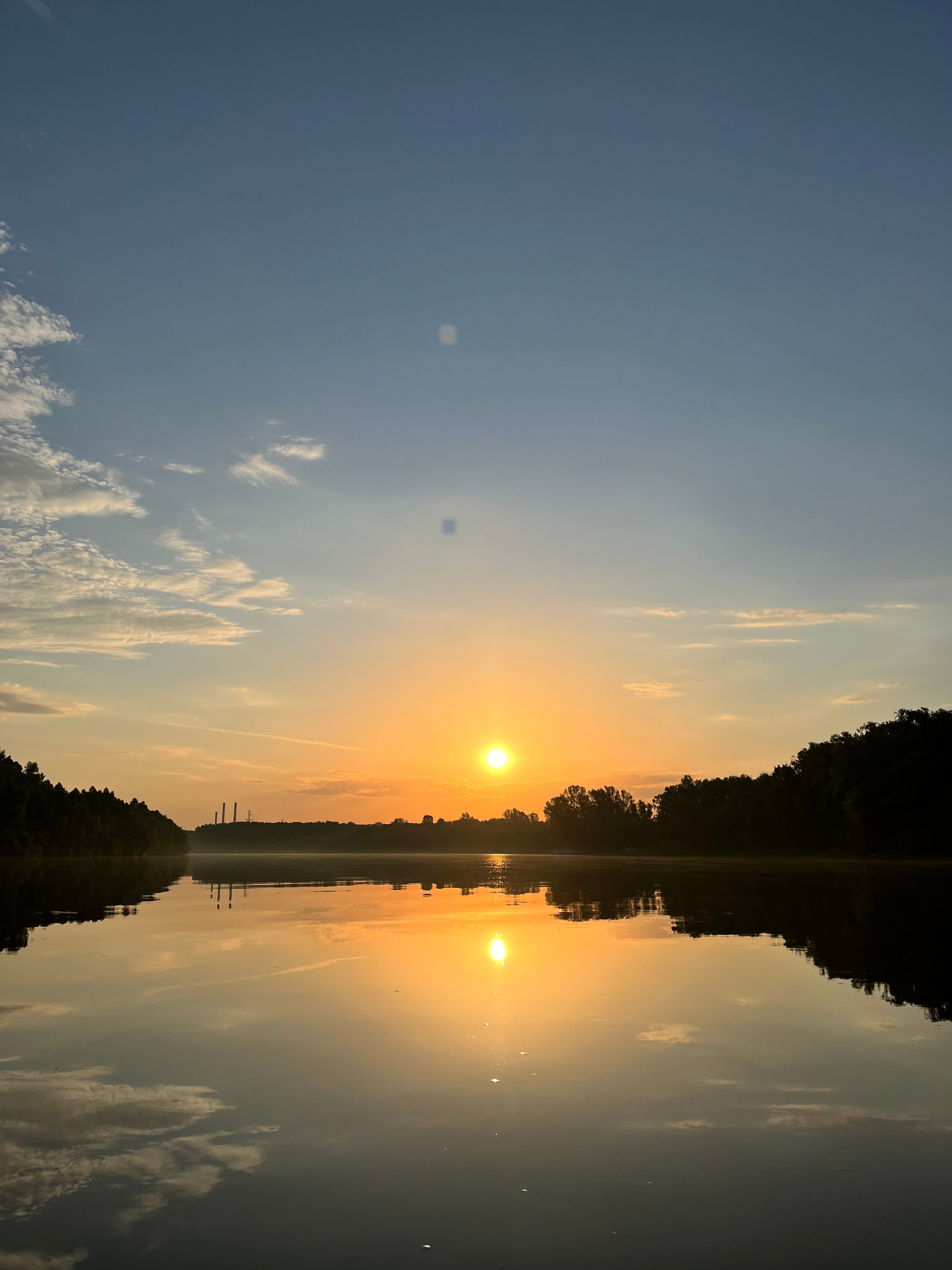 Рассвет на сапах в Сипайловских карьерах