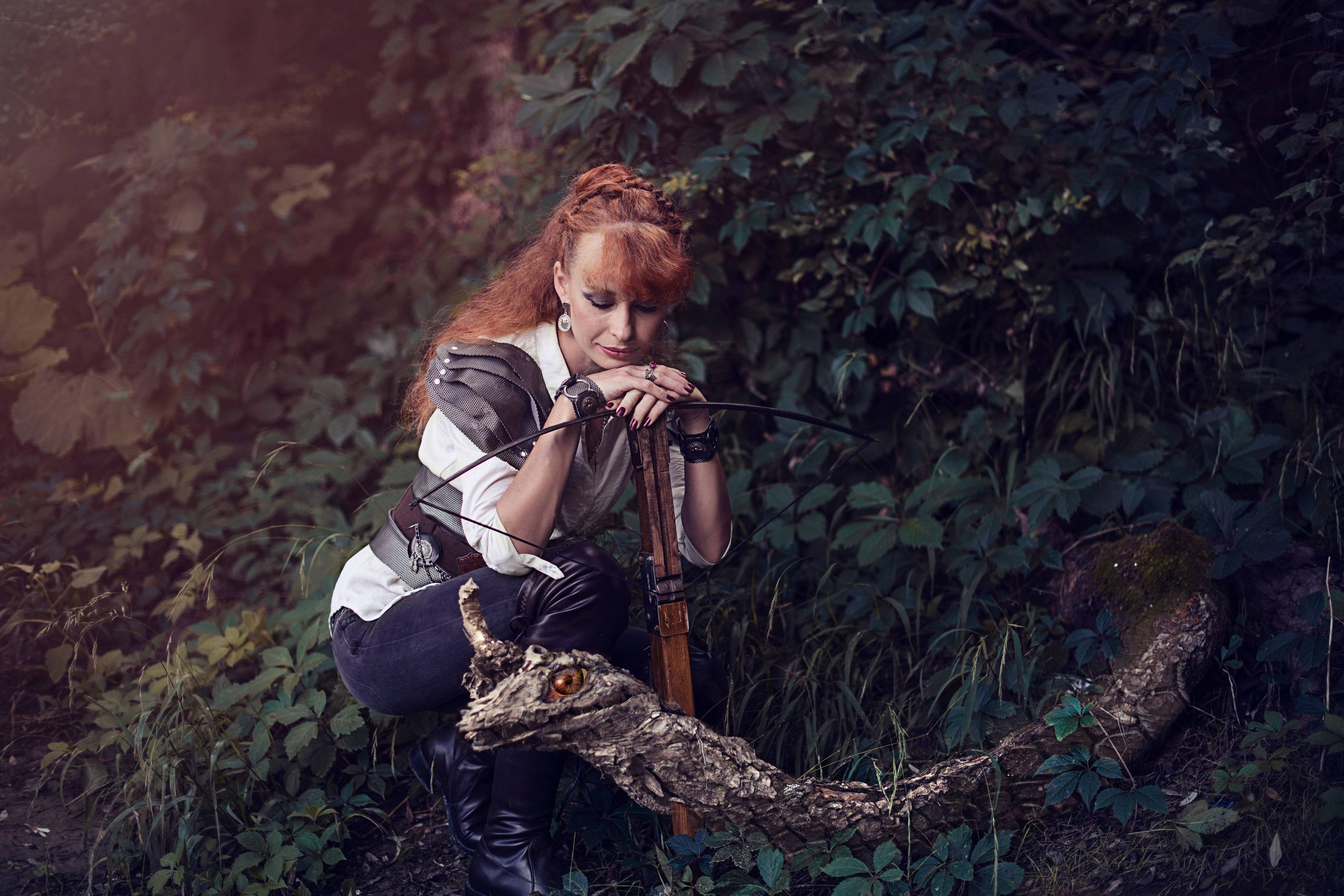 Женский рыцарский портрет. Арт студия «Пегас». Фото- и видео- съемка