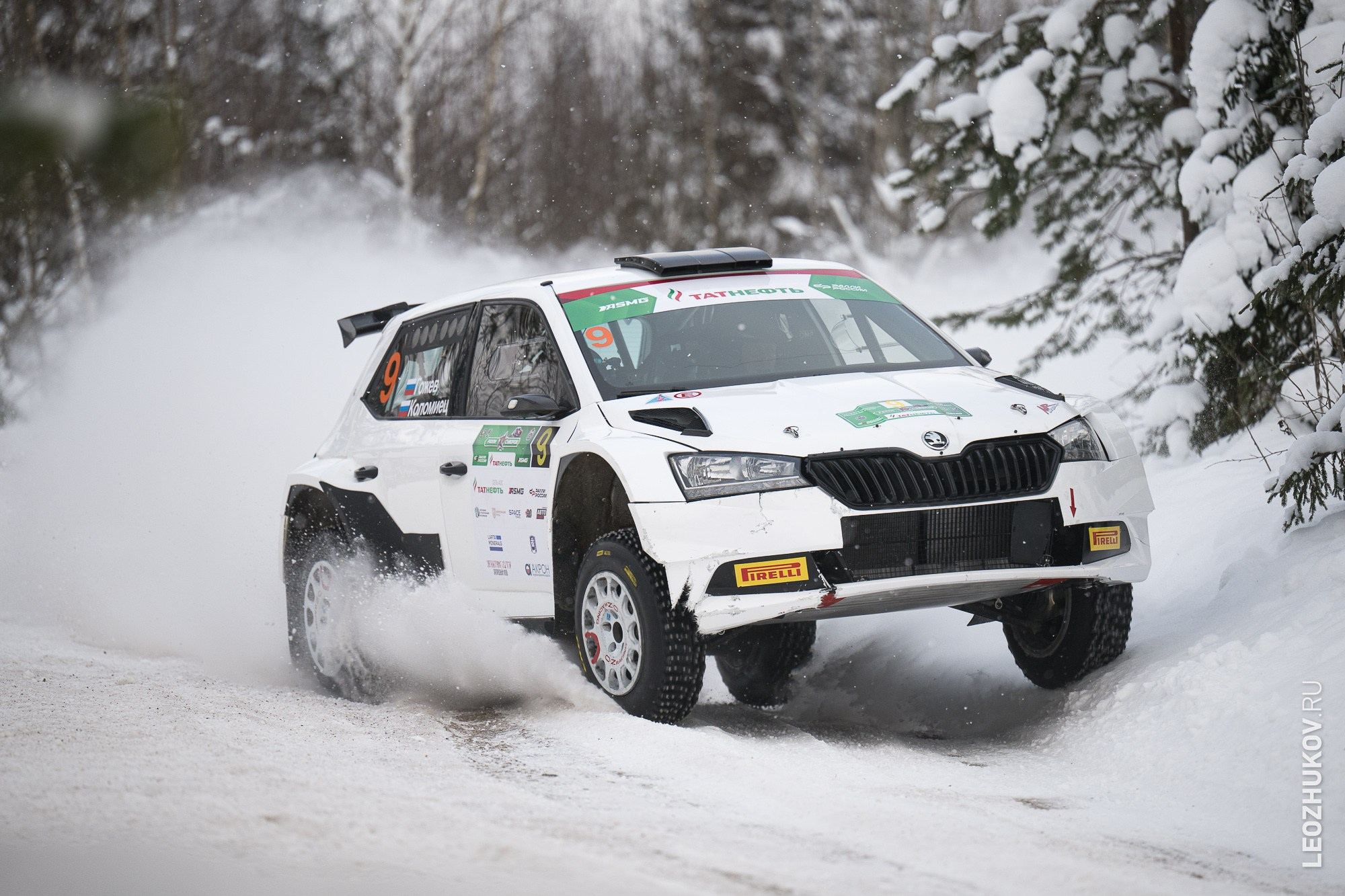 Rally Suvorov 2026. Sports photographer Leonid Zhukov
