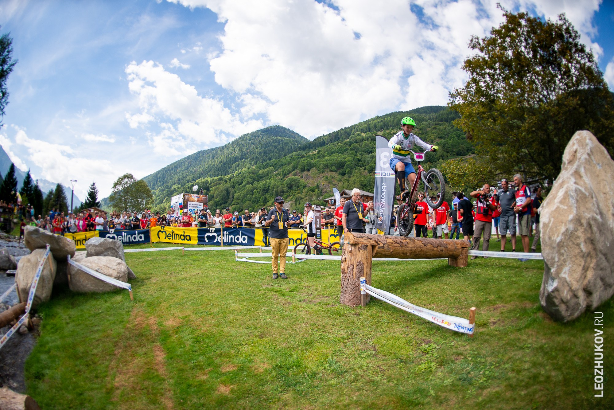 UCI Trials World Championships 2016 — finals. Sports photographer Leonid Zhukov