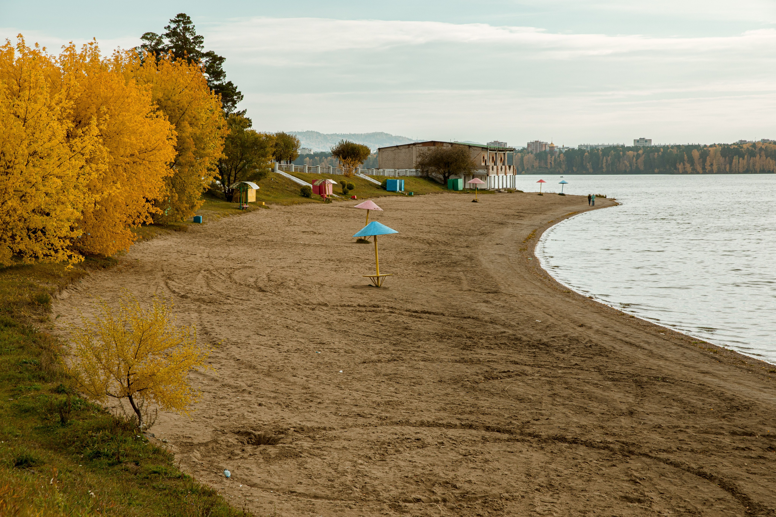 Осень в парке. Семейный и детский фотограф в Железногорске Саламахо Ольга