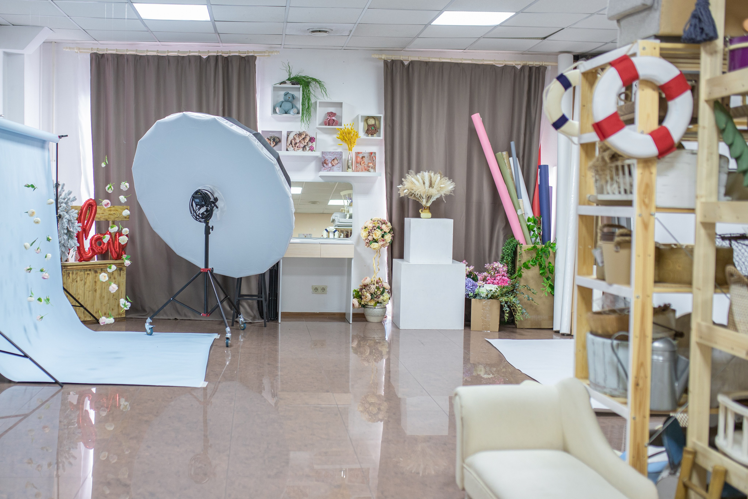 Аренда фотостудии. Детская фотостудия в Москве