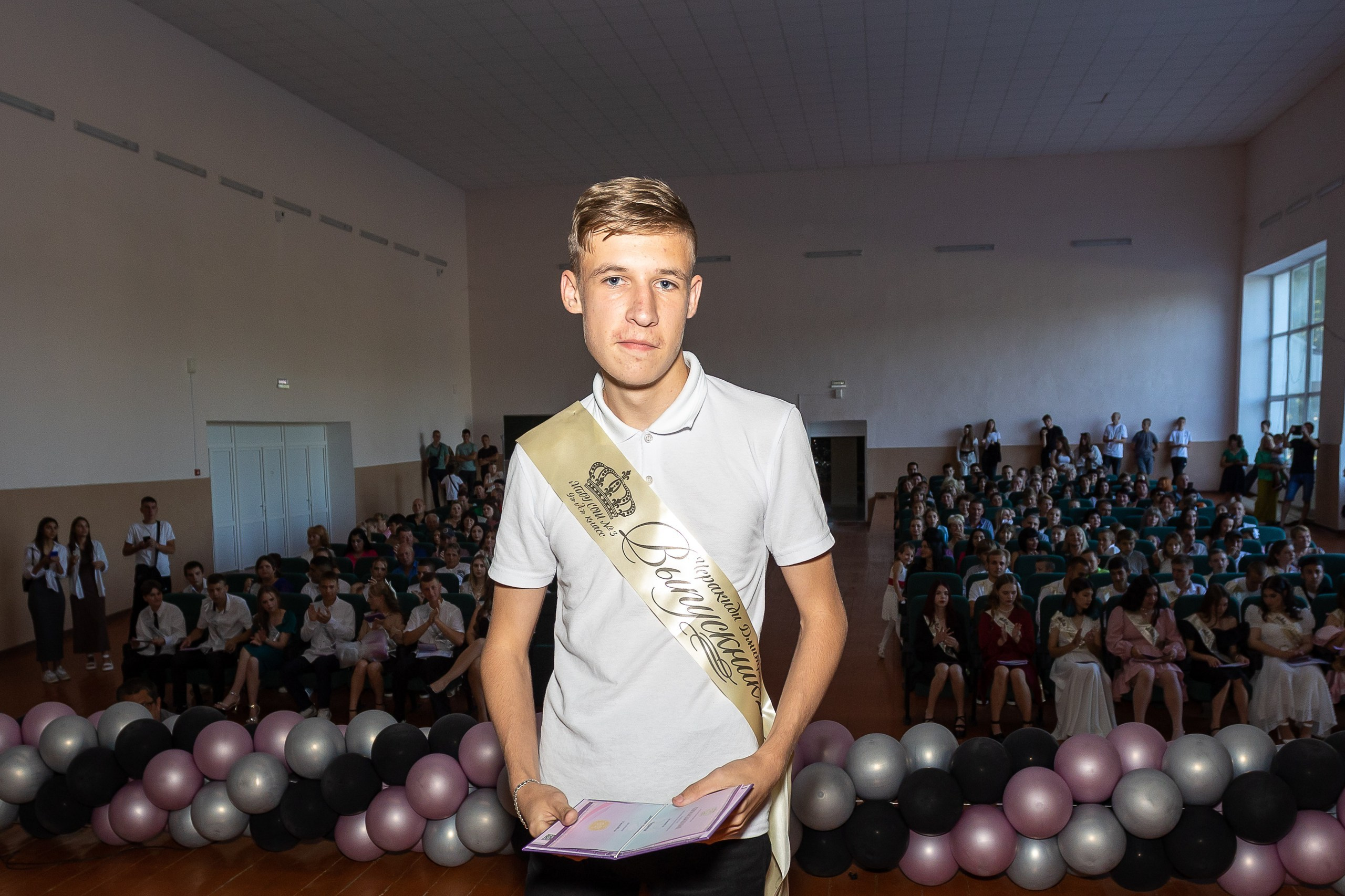 Вручение аттестата 2024 г. Выпускные альбомы Майкоп, Краснодар Елена Золотарева