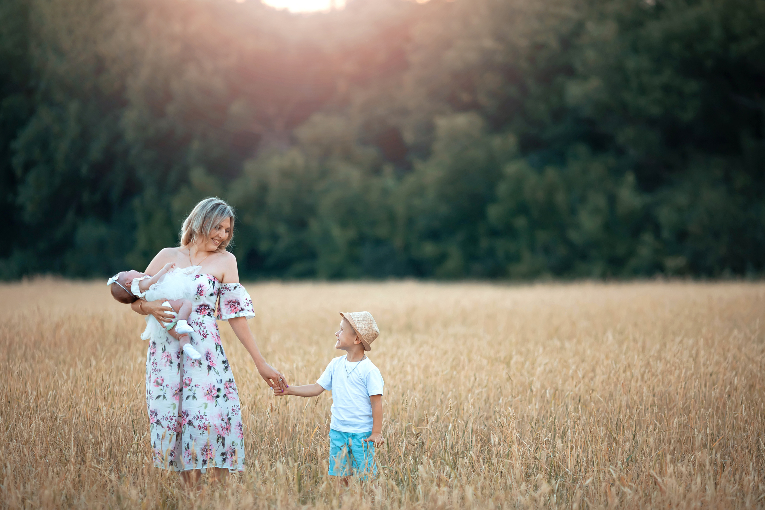 Катя и её семья. Семейный и детский фотограф в Саратове Юлия Клим