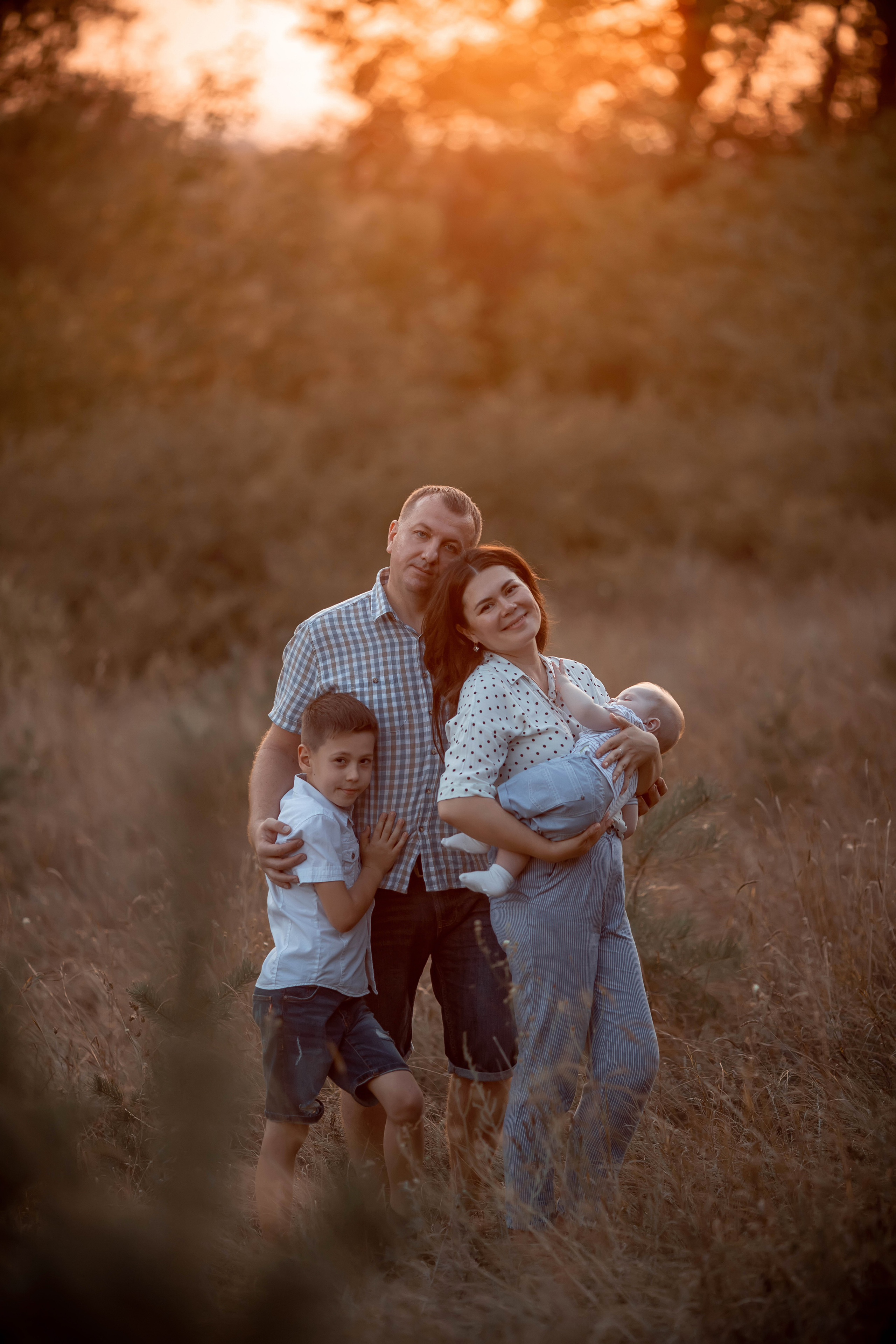 Наталья и её семья. Семейный и детский фотограф в Саратове Юлия Клим