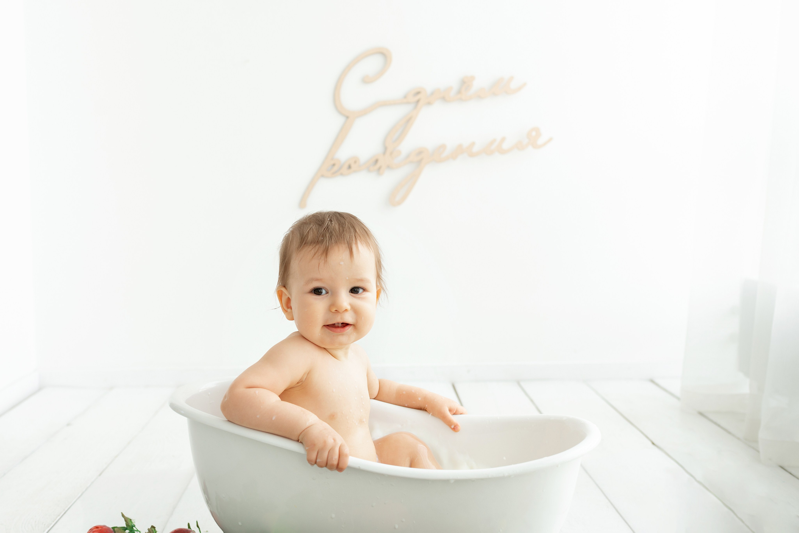 Фотосессия на годик для Романа. Детский фотограф новорождённых в Барнауле Ксения Хомкина