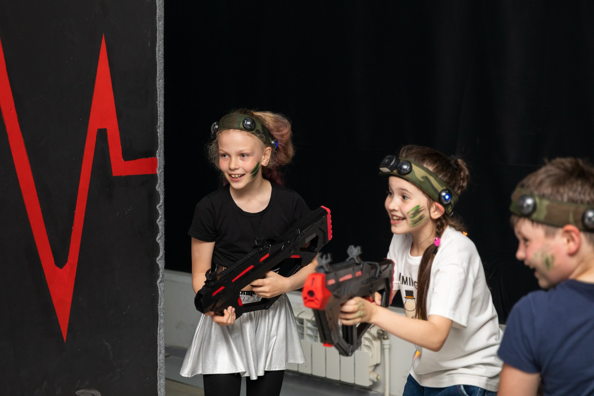 Платону 8 лет, лазертаг Zаряд. Фотограф Татьяна Генева