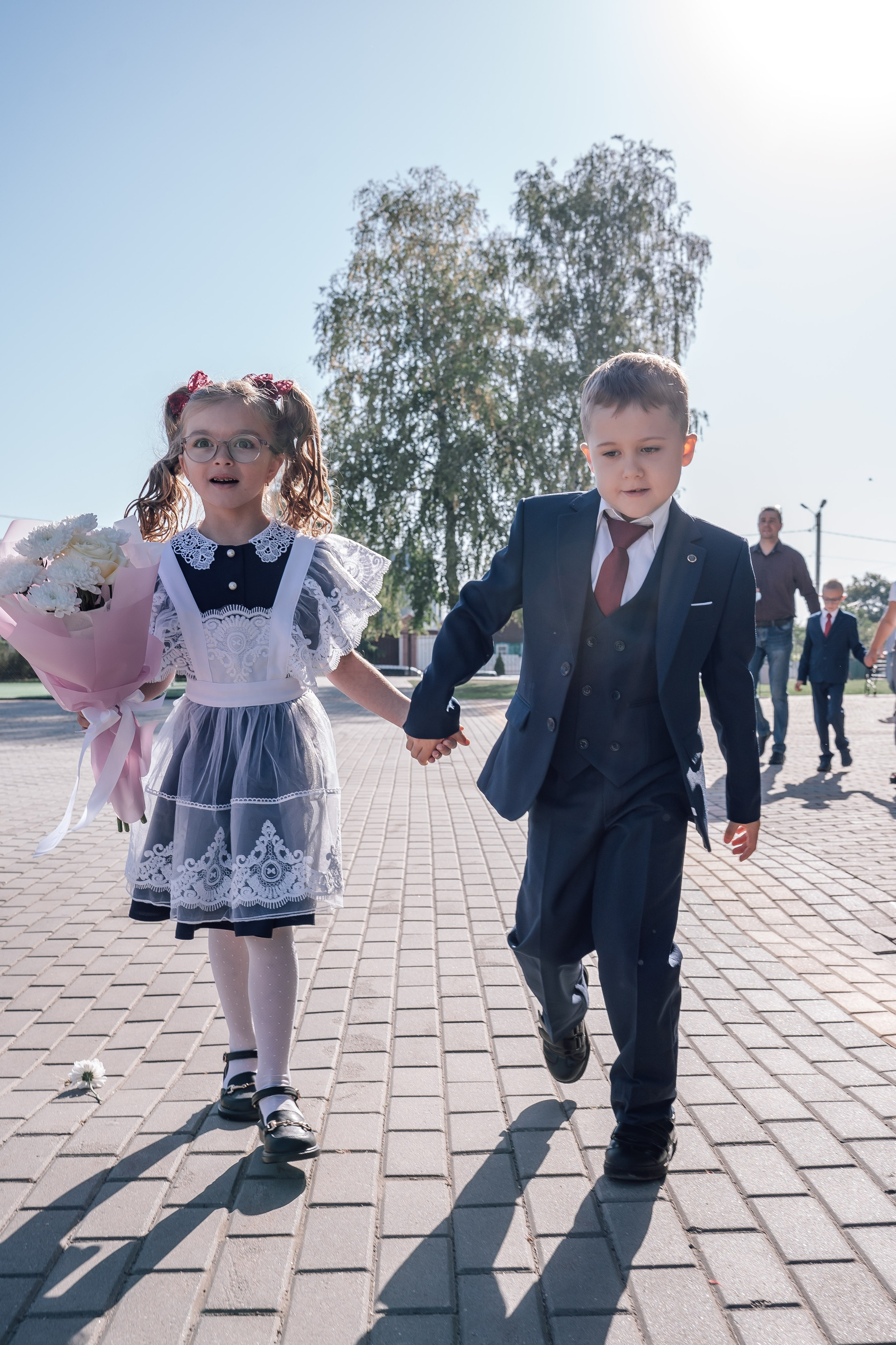 Первоклашки. Фотограф Юлия Паськова, город Бирюч