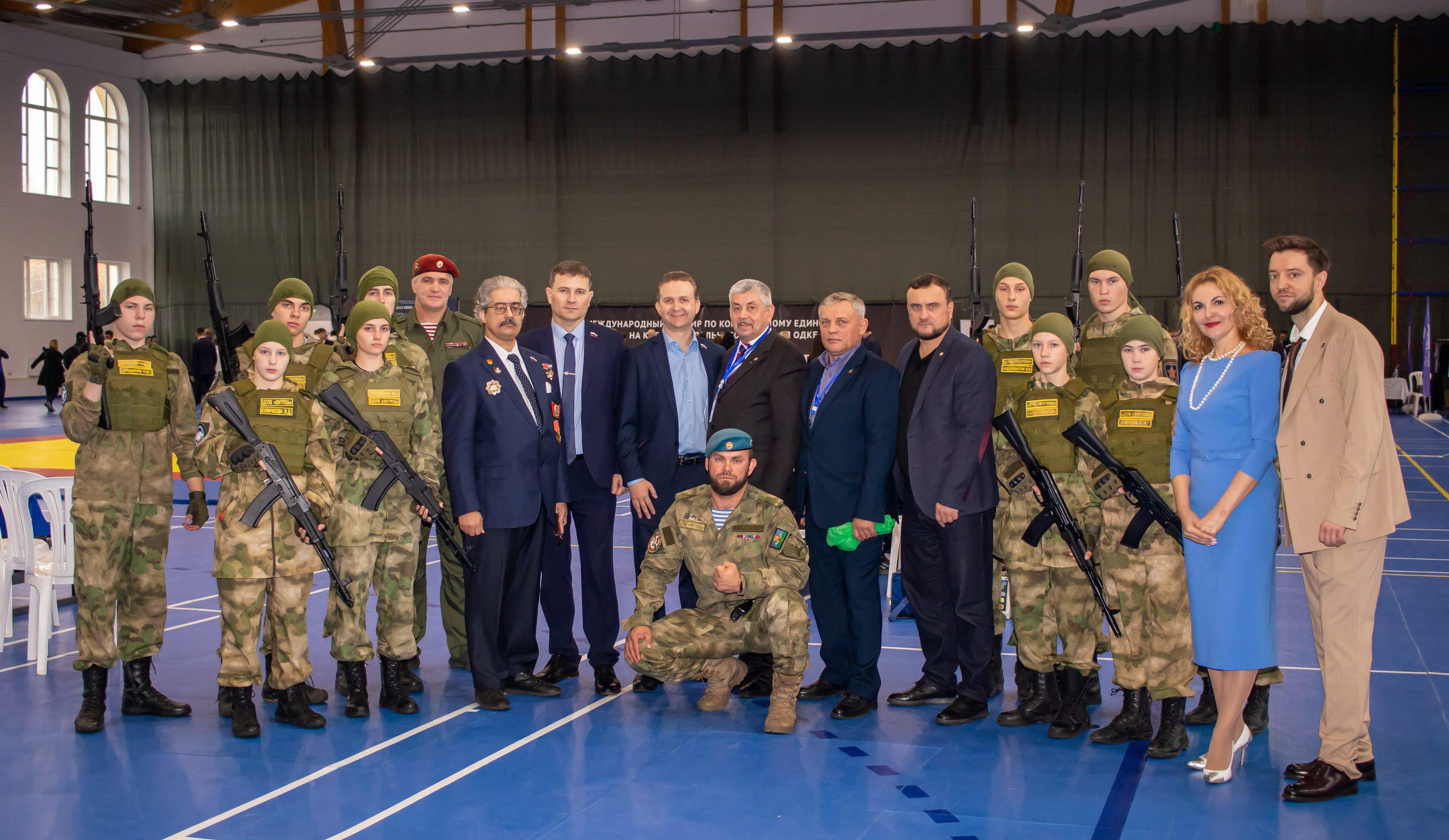 Торжественное открытие XXII Международного турнира ОДКБ в Подмосковье | Клуб «Вепрь» Красногорск