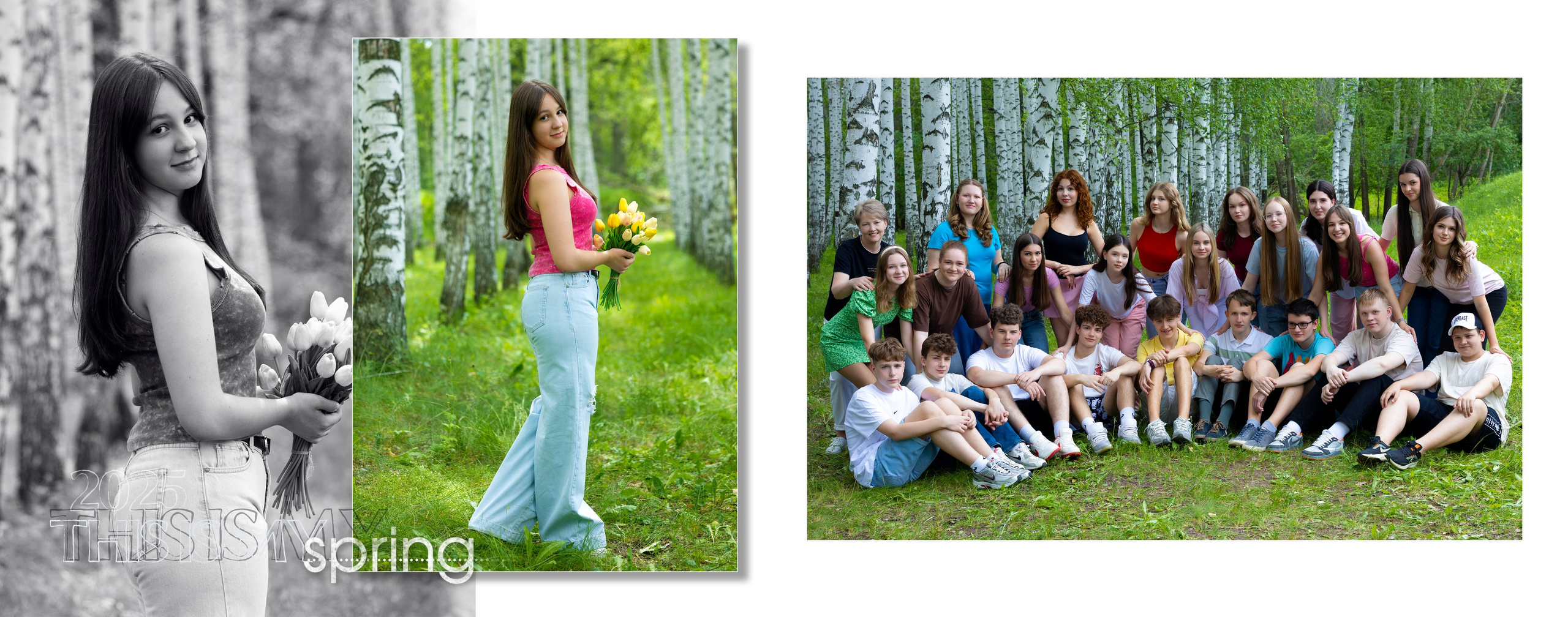 Сезонная фотосессия весна