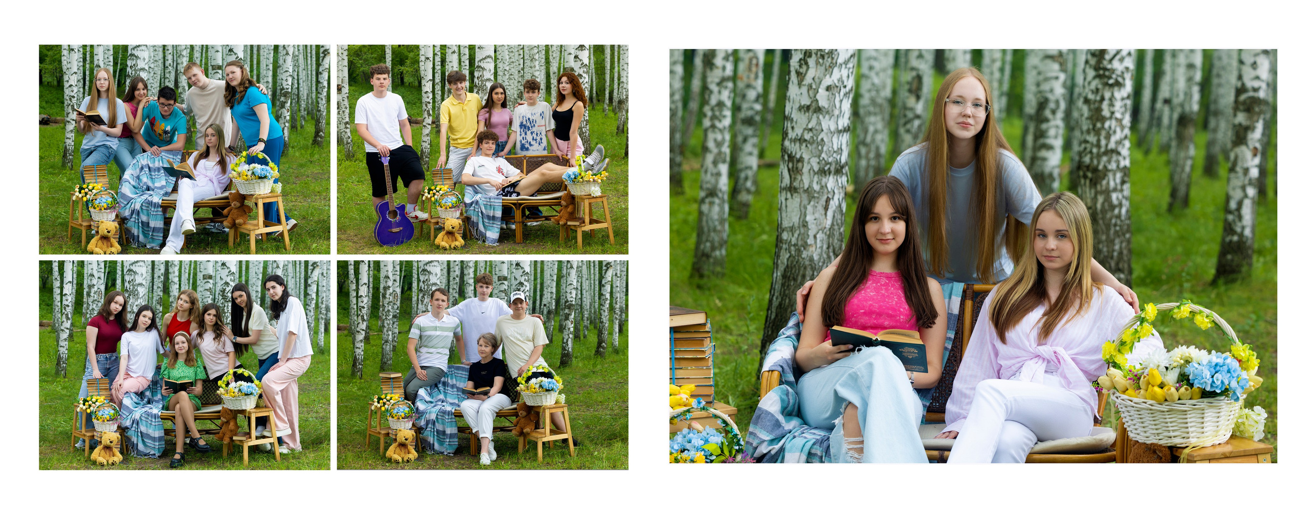 Сезонная фотосессия весна