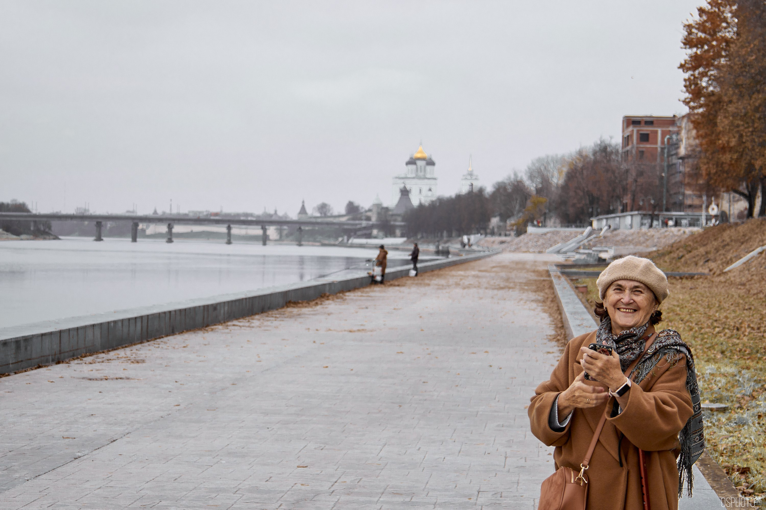 Псков. Ноябрь. Фотографъ Сергѣевъ. Поймать мгновеніе