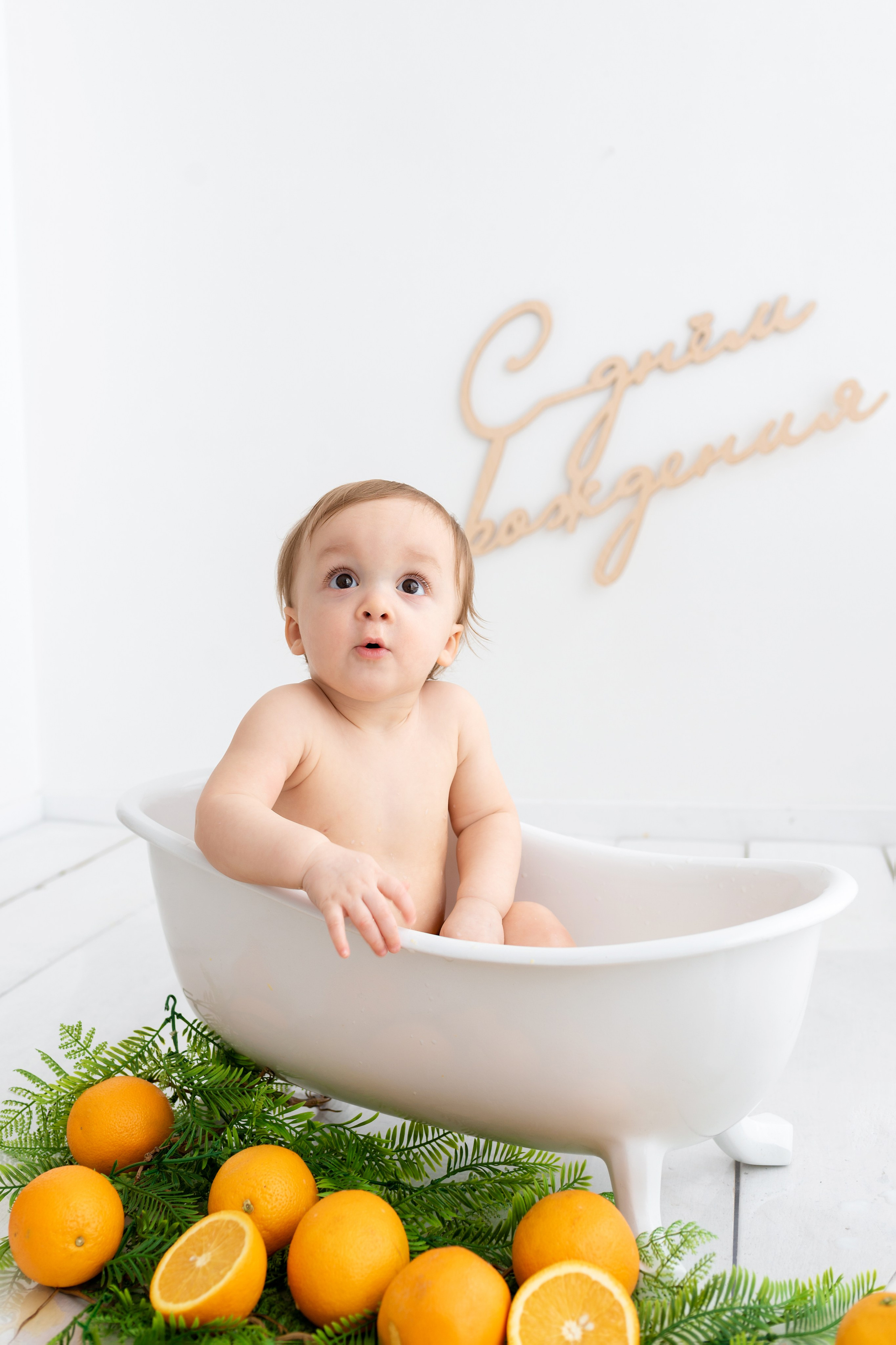 Фотосессия на годик для Жени. Детский фотограф новорождённых в Барнауле Ксения Хомкина