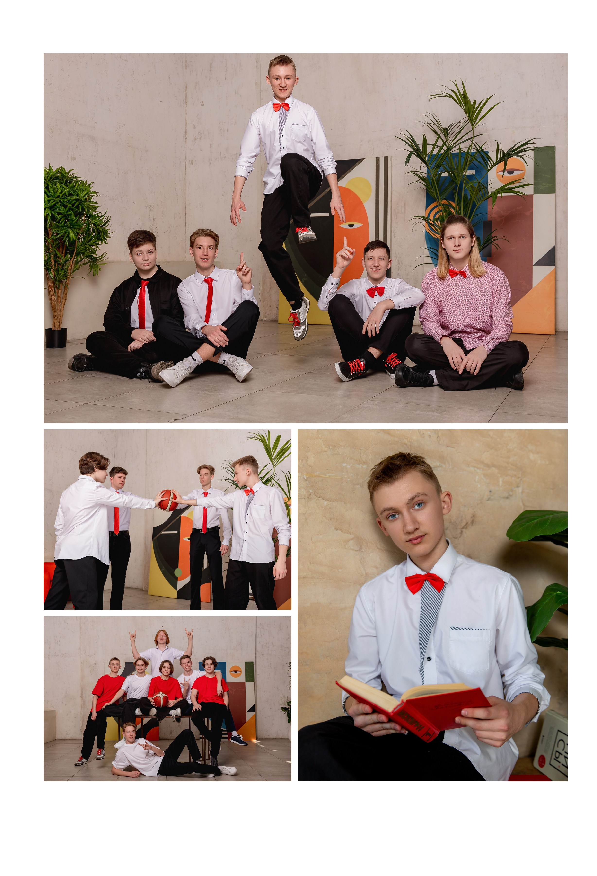 Выпускной альбом для 9 класса. Фотограф и режиссер Московко Екатерина