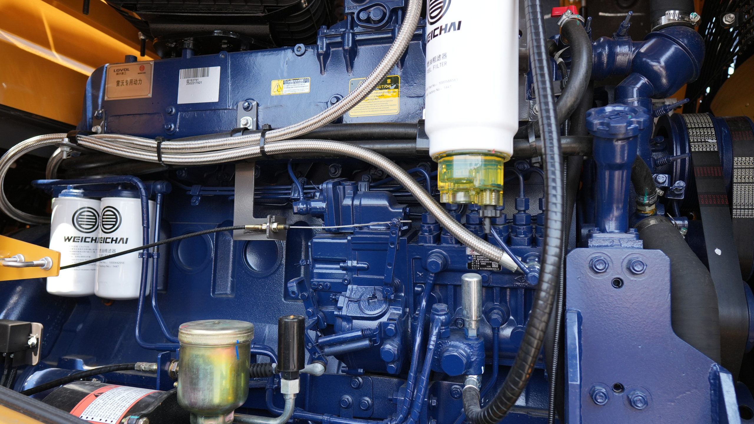 Фото фронт. погр. Weheavy WL855F-N. Продажа и обслуживание грузовой техники и спецтехники в г. Новосибирск компания СТИ