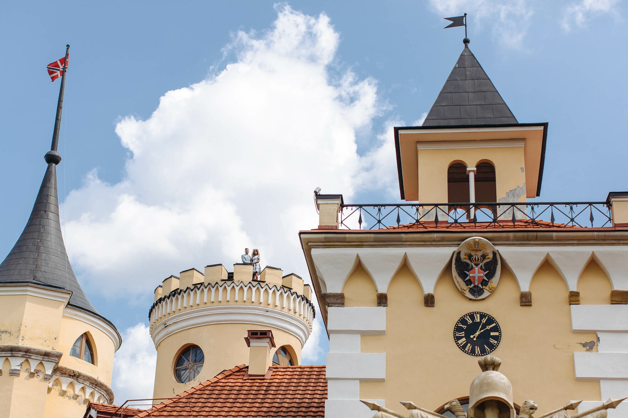 Стильная свадьба в крепости БИП. Свадебный фотограф в Санкт-Петербурге и Москве Андрей Нестеров