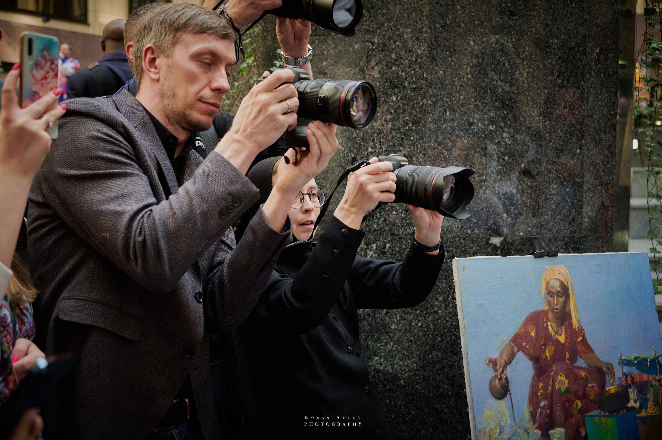 Презентация киноленты «Black to USSR». Фотограф Роман Адлер