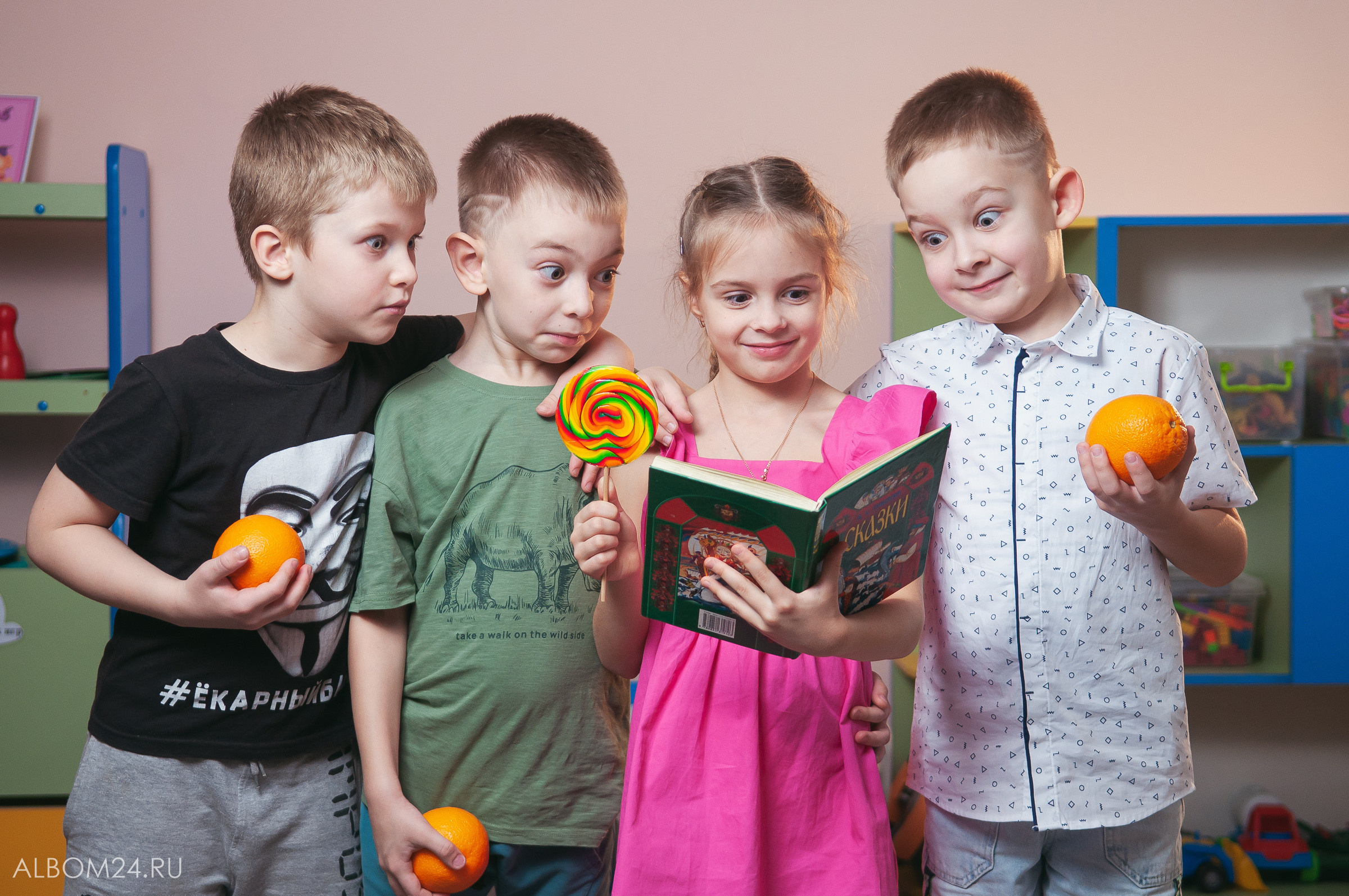 Съемка на выпускной альбом Сад № 169, гр. Божьи коровки. Выпускные альбомы и фотосъемка в Красноярске