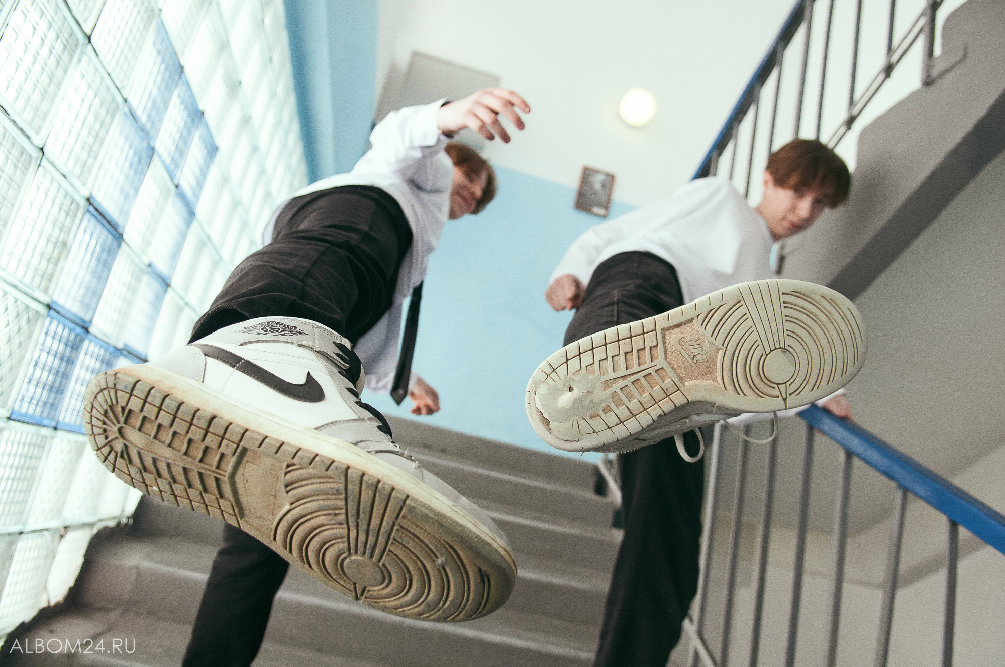 Съемка на выпускной альбом Гимназия № 11, 9В. Выпускные альбомы и фотосъемка в Красноярске