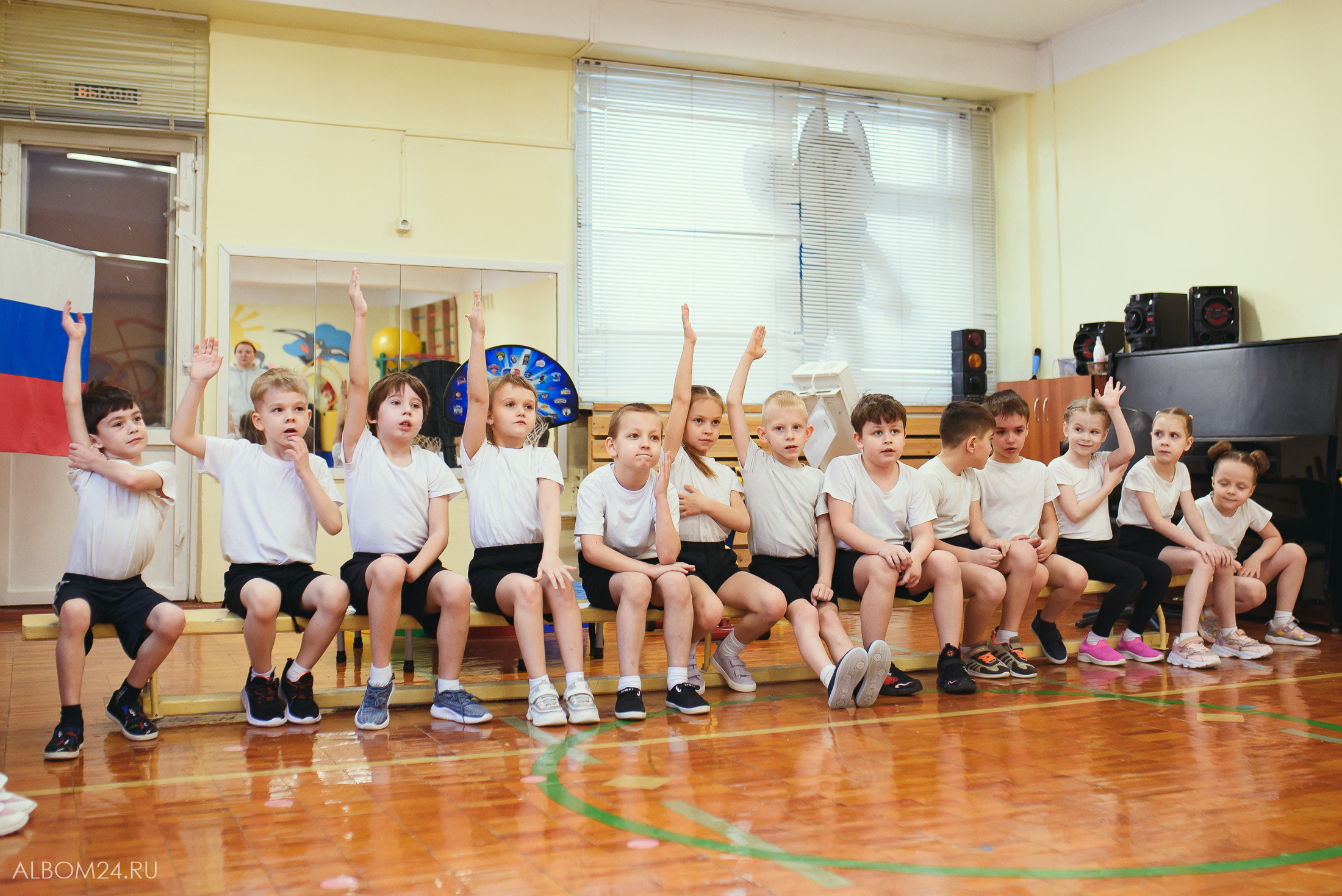 Съемка на выпускной альбом Сад № 139, гр. Крабики. Выпускные альбомы и фотосъемка в Красноярске