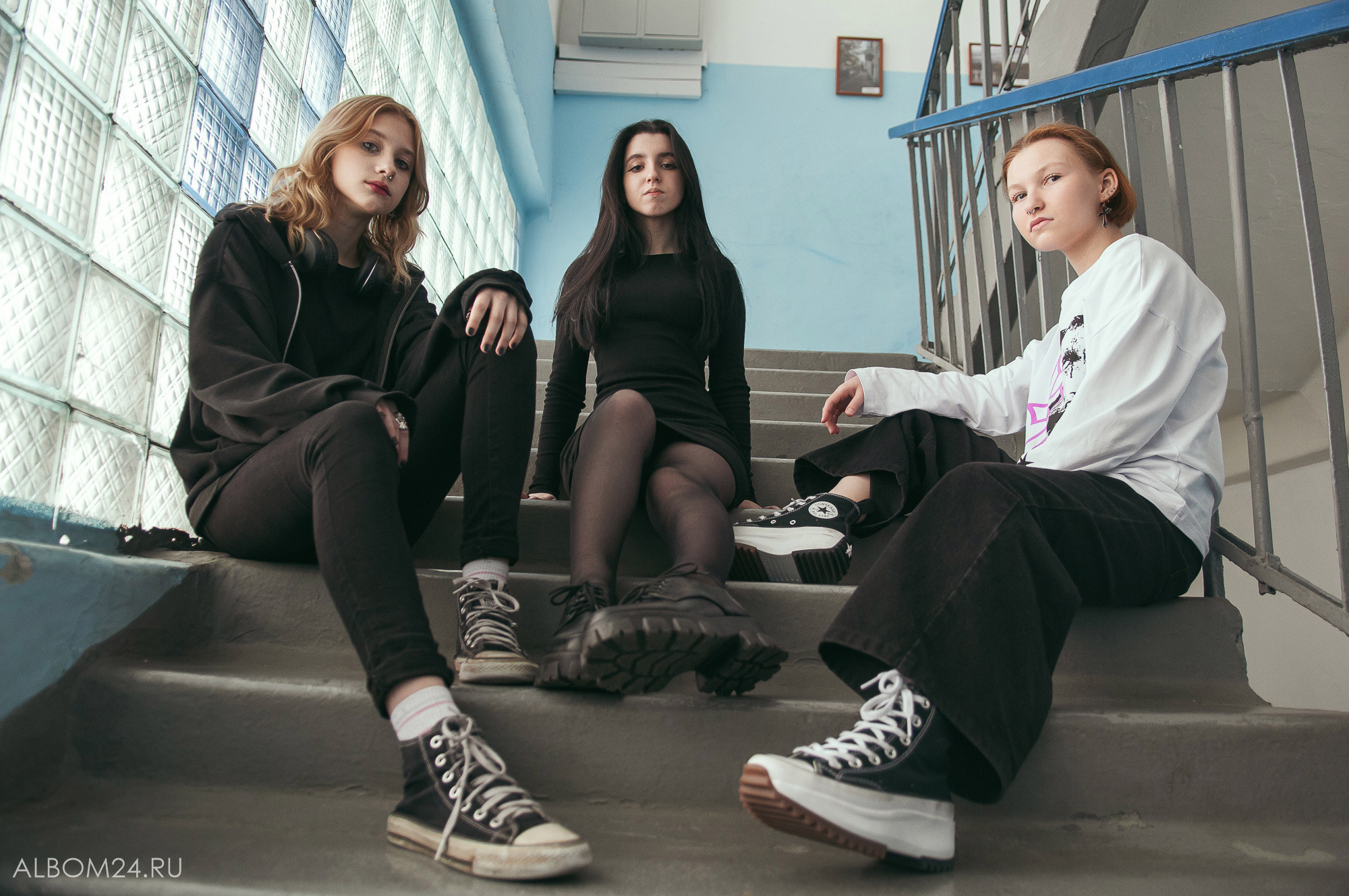 Съемка на выпускной альбом Гимназия № 11, 9В. Выпускные альбомы и фотосъемка в Красноярске