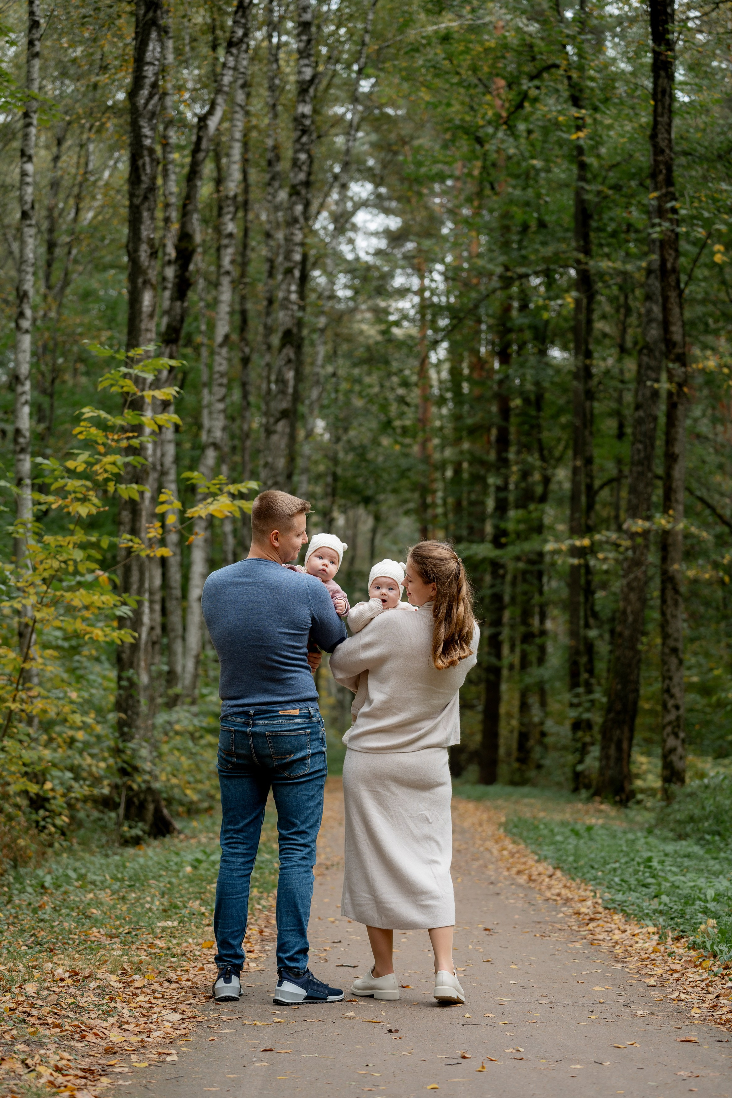 Семейная фотосессия в парке. Портретный фотограф Олеся Владимирова в Москве