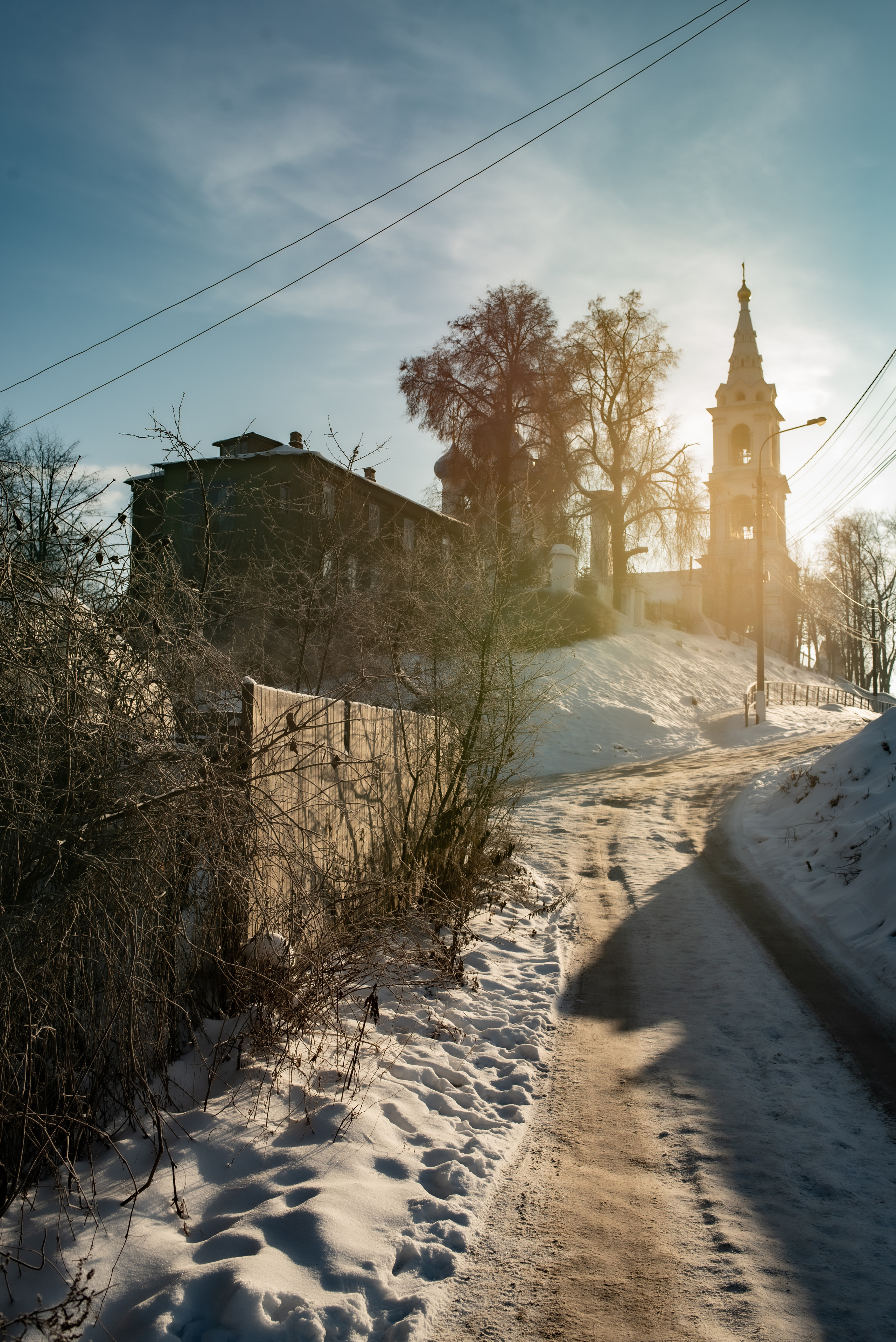 Зимние пейзажи. Анна Боровикова, фотограф Пушкино