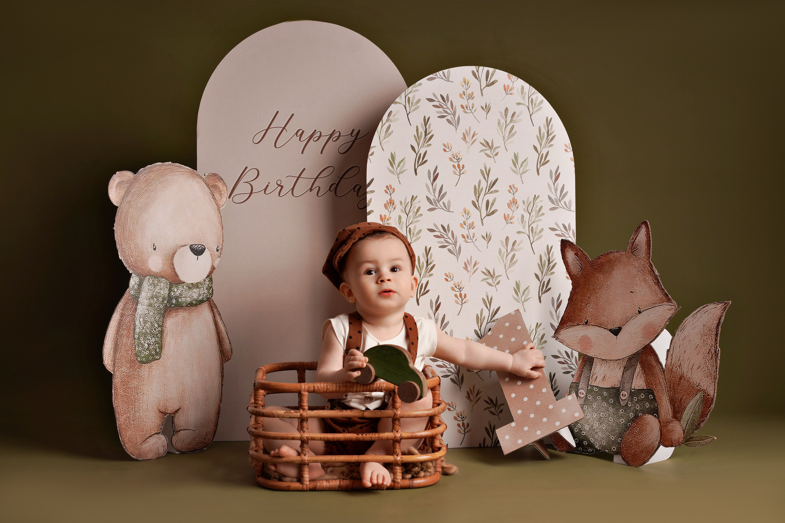 ПЕРВЫЙ ГОДИК МИХАИЛА. Фотограф новорожденных беременных в Тюмени Ткачук Татьяна