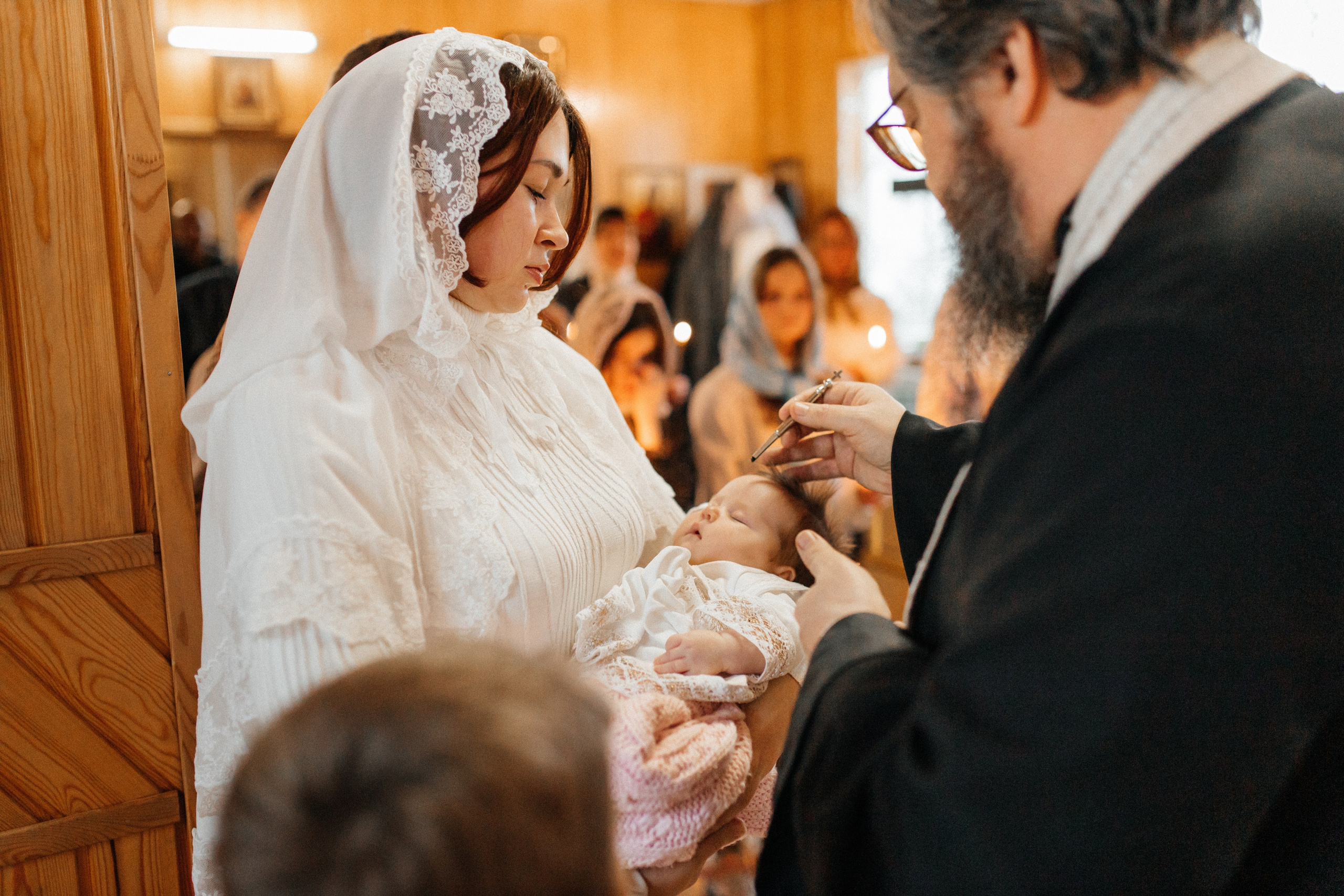 Крещения Марты. Семейный и портретный фотограф в Новосибирске Мария Хлебус