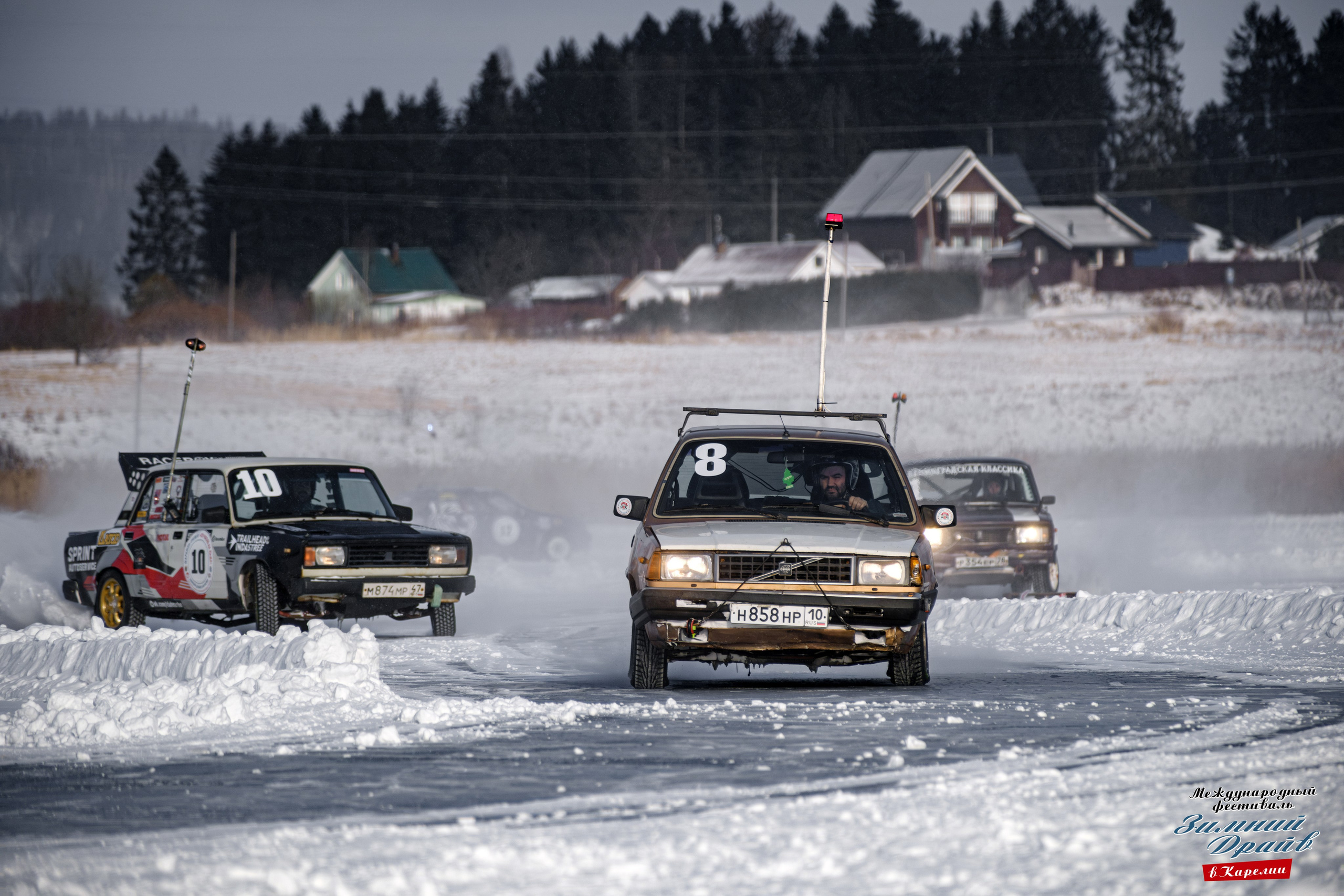 «Зимний Драйв в Карелии» Авто Марафон-гигант «25 часов на льду» Илона Накутис, Николай Грязин, джимхана, фотограф Антон Медведев, icoguar, Сортавала, Карелия
