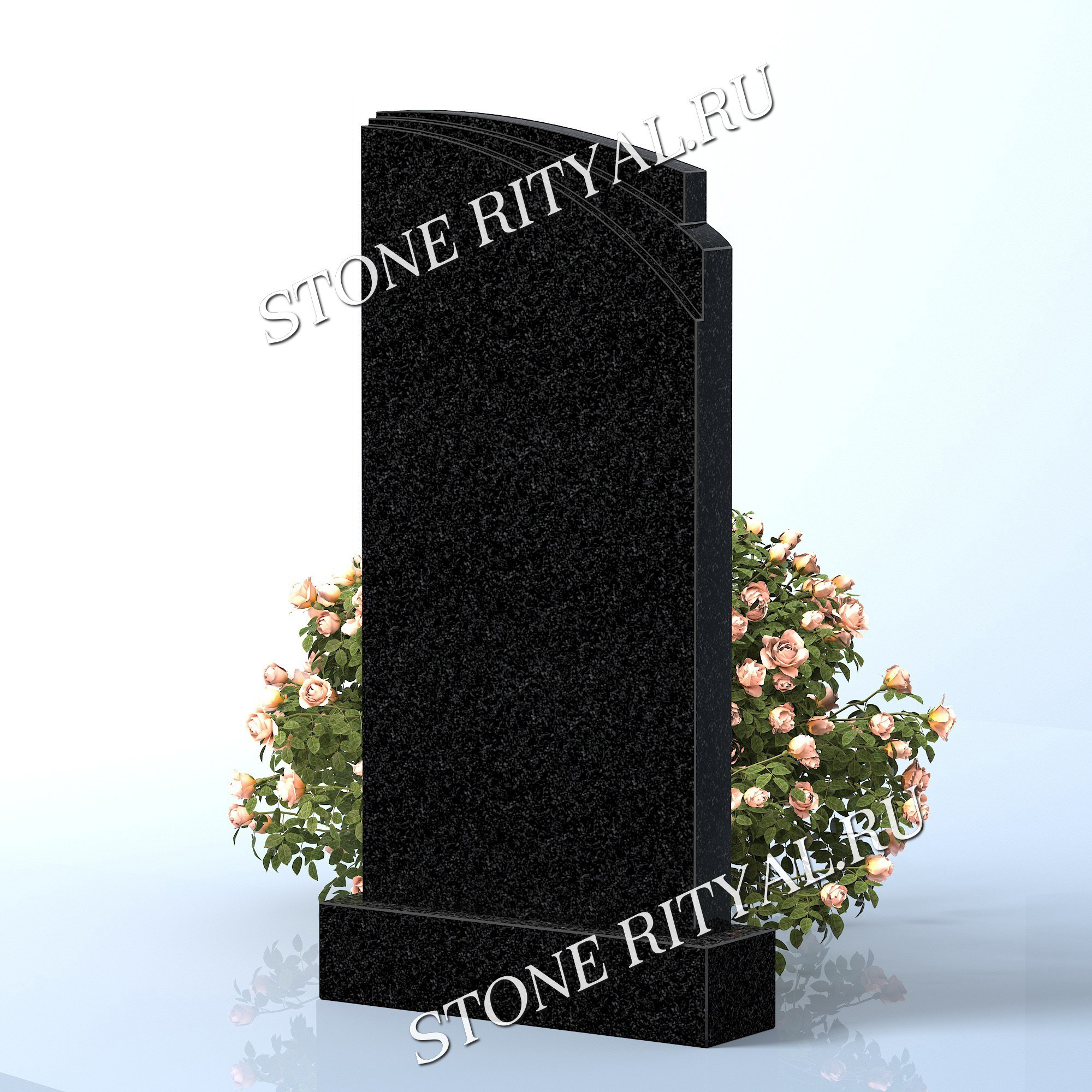 Вертикальные памятники прямые. Изготовление и установка памятников в Москве и МО