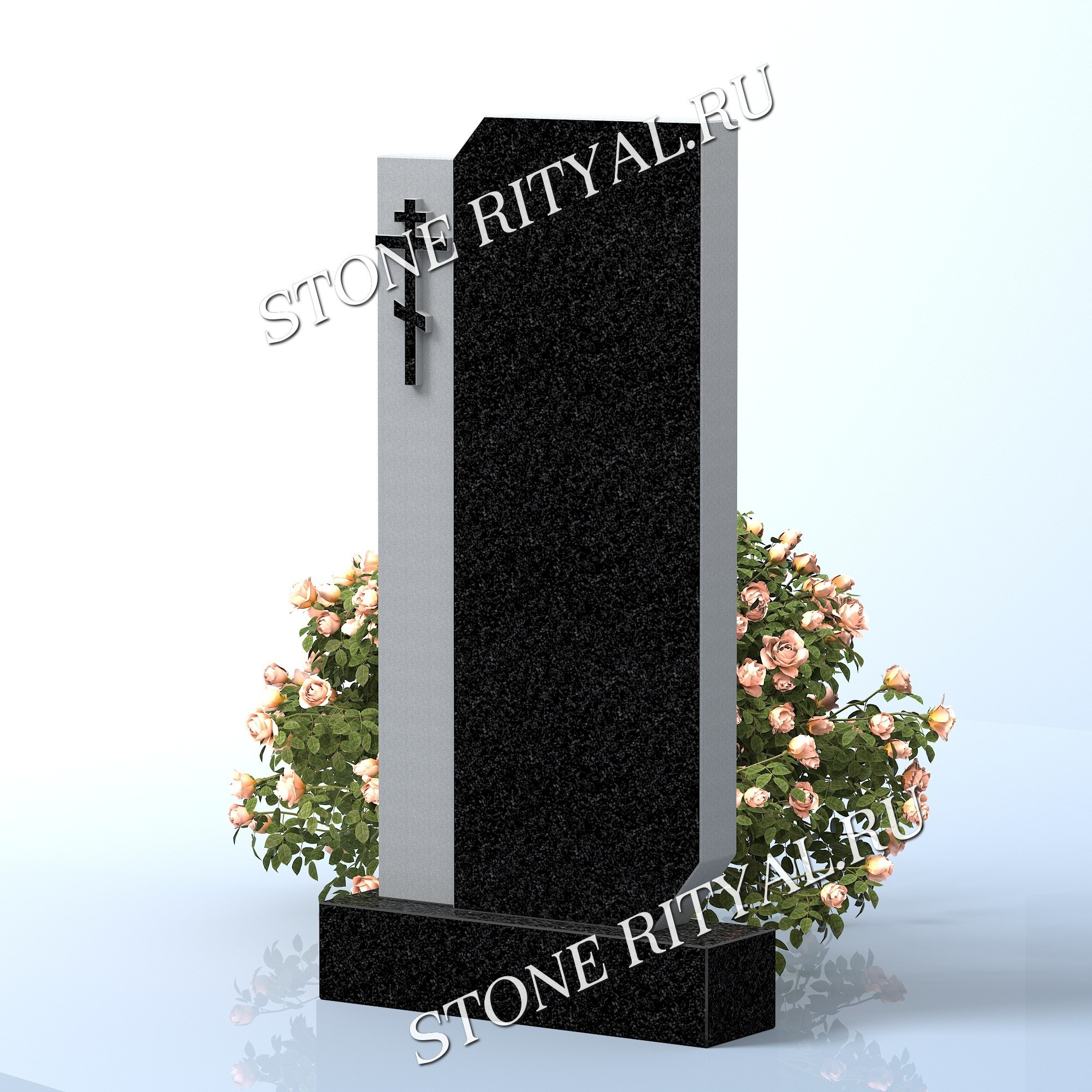 Вертикальные памятники фигурные. Изготовление и установка памятников в Москве и МО