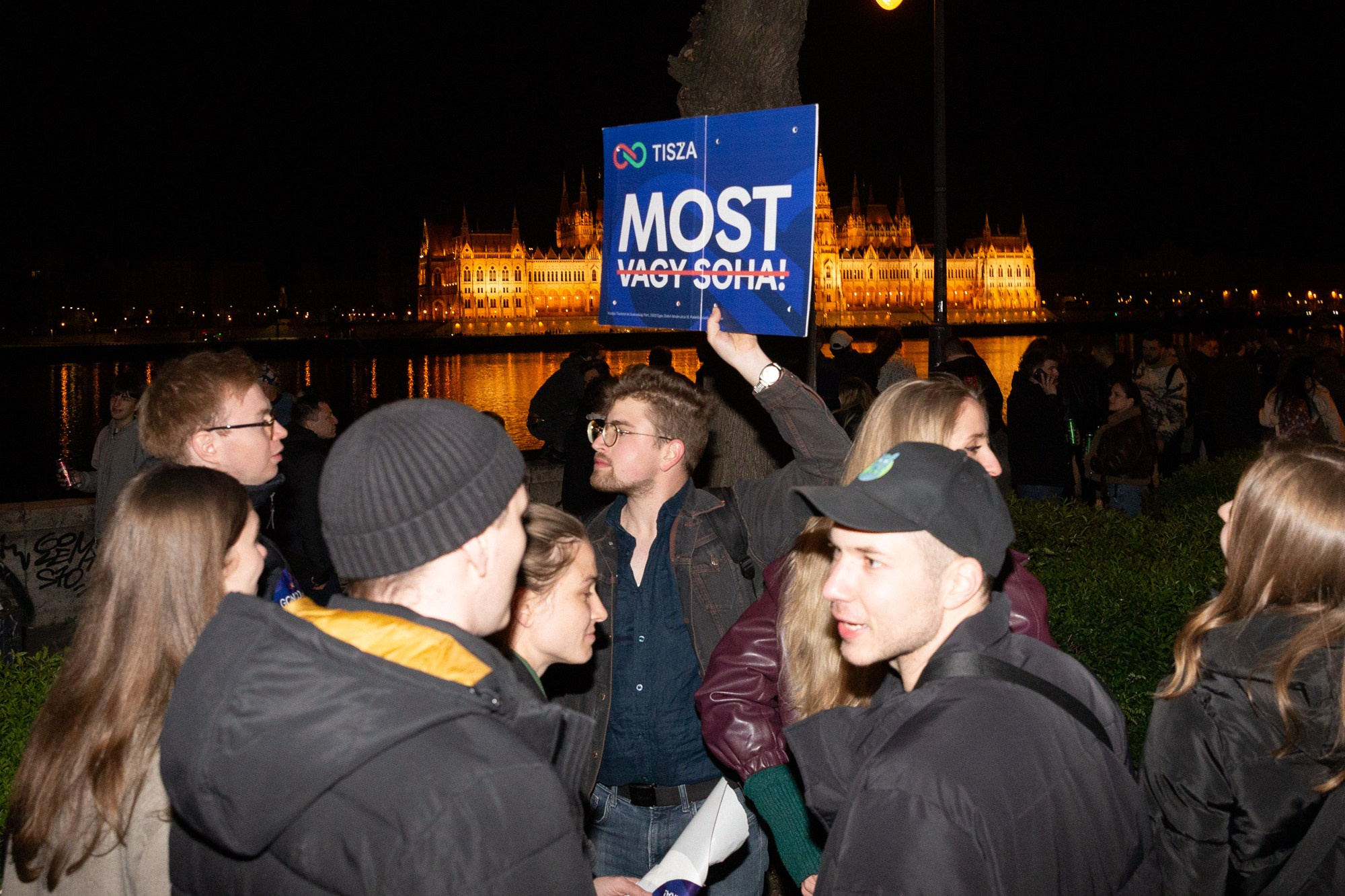 TISZA Victory Night, Hungary 2026. Photographer in Budapest — Yura Knyazev