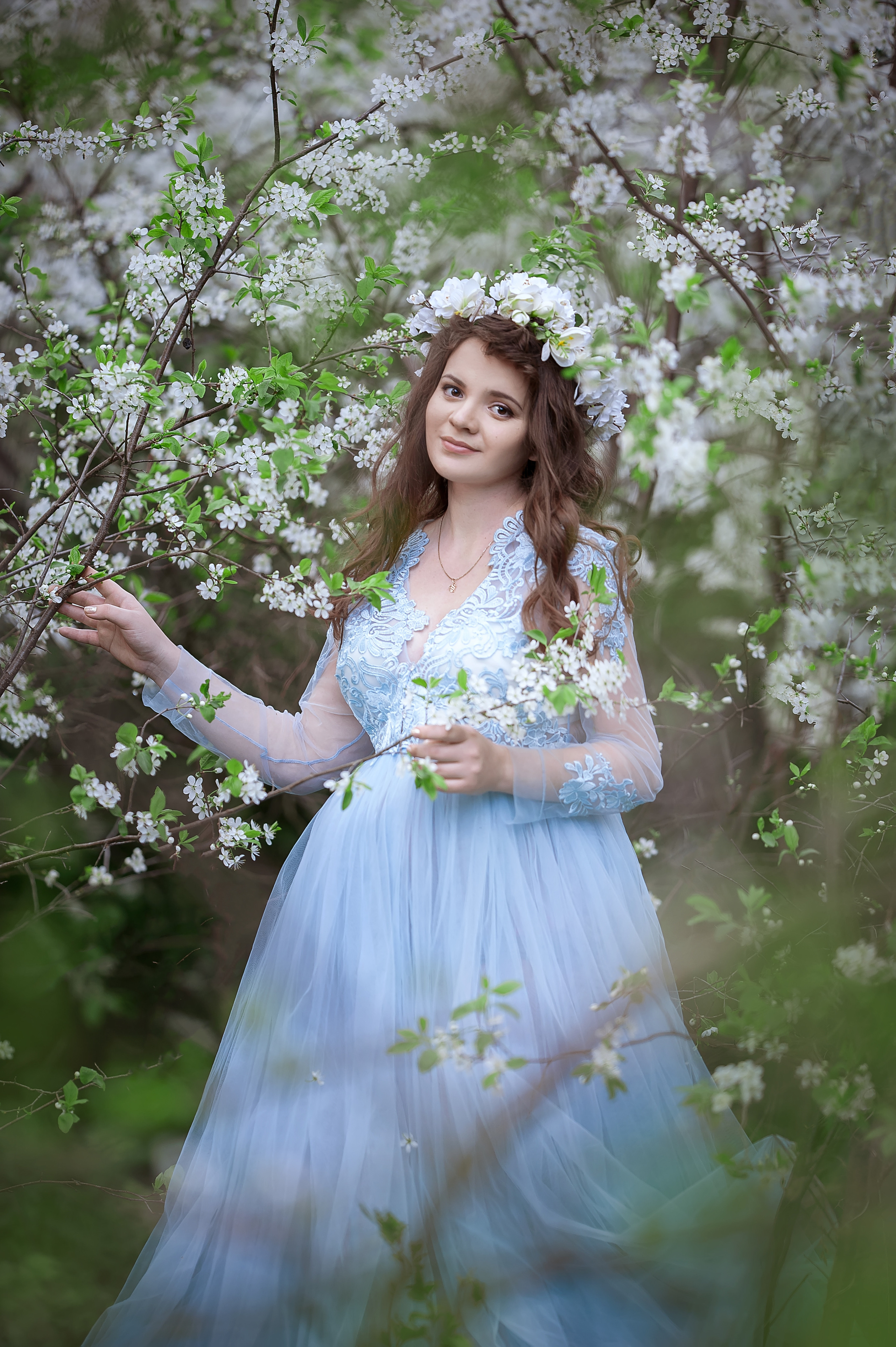 Места, где можно провести фотосессию в цветении в Москве. Свадебный и семейный фотограф Виктория Носачёва. Щелково, Москва и МО