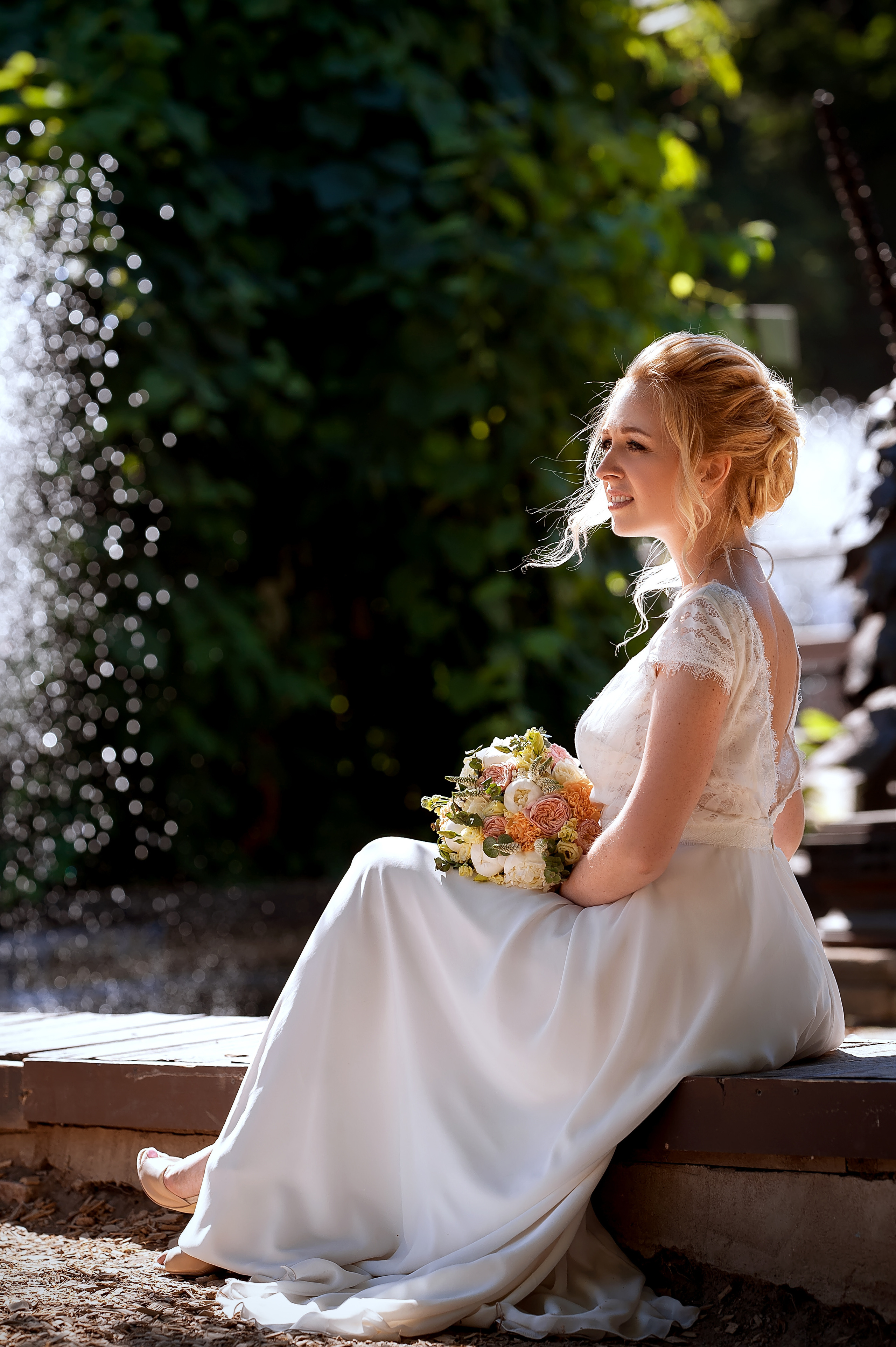 Места, где можно провести фотосессию в цветении в Москве. Свадебный и семейный фотограф Виктория Носачёва. Щелково, Москва и МО