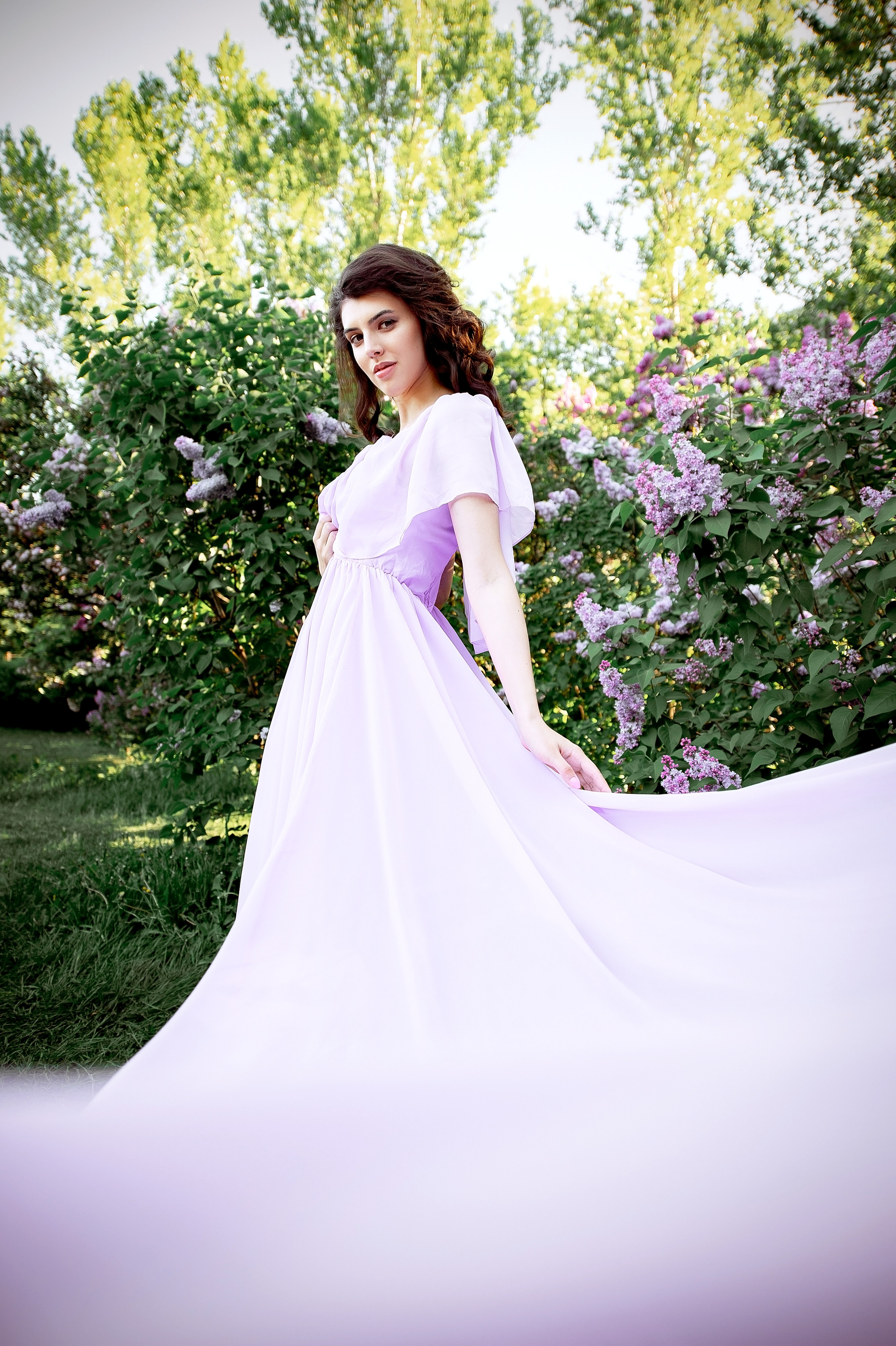 Места, где можно провести фотосессию в цветении в Москве. Свадебный и семейный фотограф Виктория Носачёва. Щелково, Москва и МО