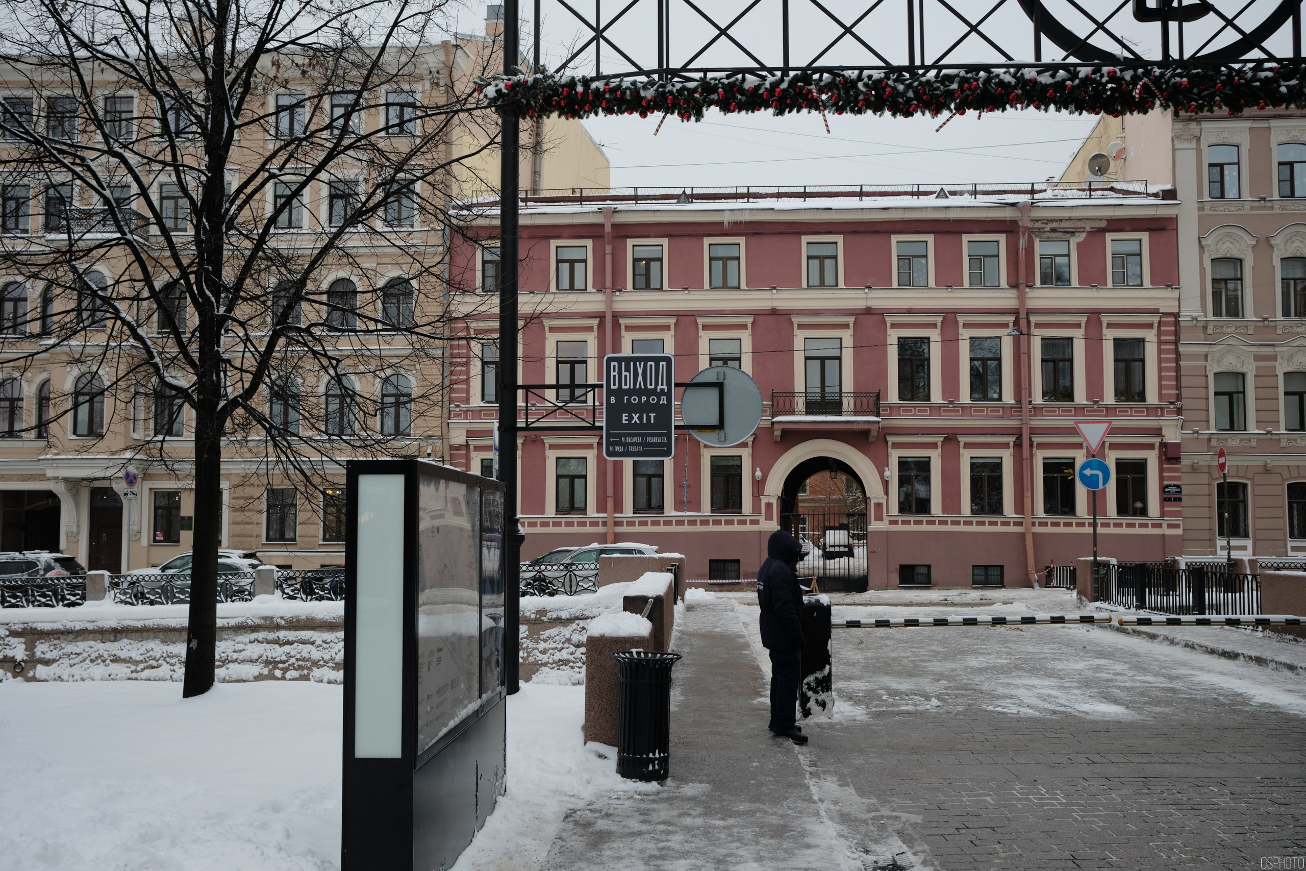 Снег и туман в Санкт-Петербурге. Фотографъ Сергѣевъ. Поймать мгновеніе