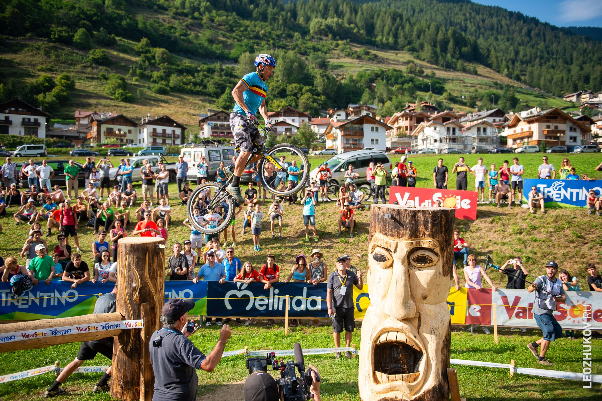 UCI Trials World Championships 2016 — finals. Sports photographer Leonid Zhukov
