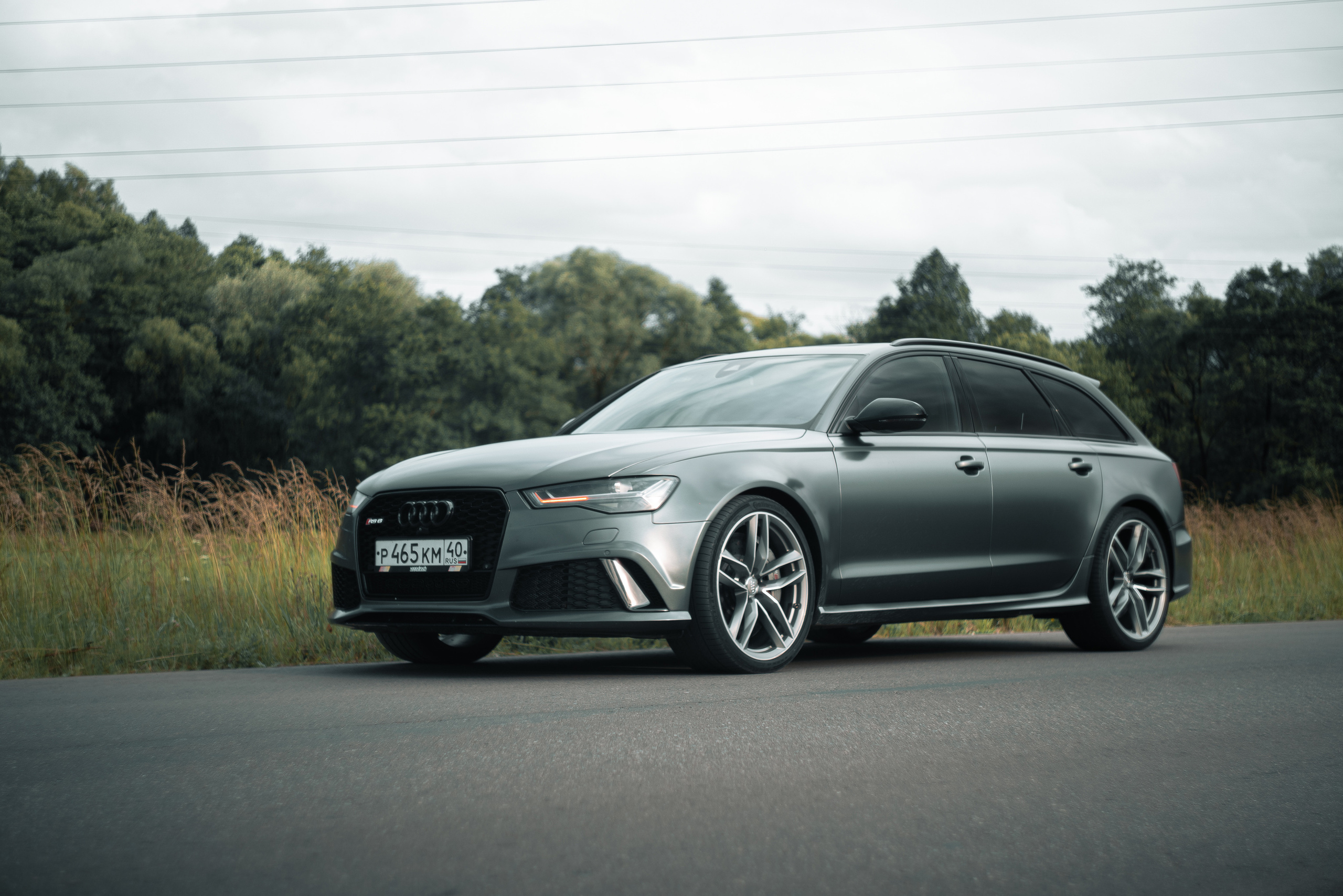 Автомобильная фото-сессия Audi RS6 C7 в Калуге