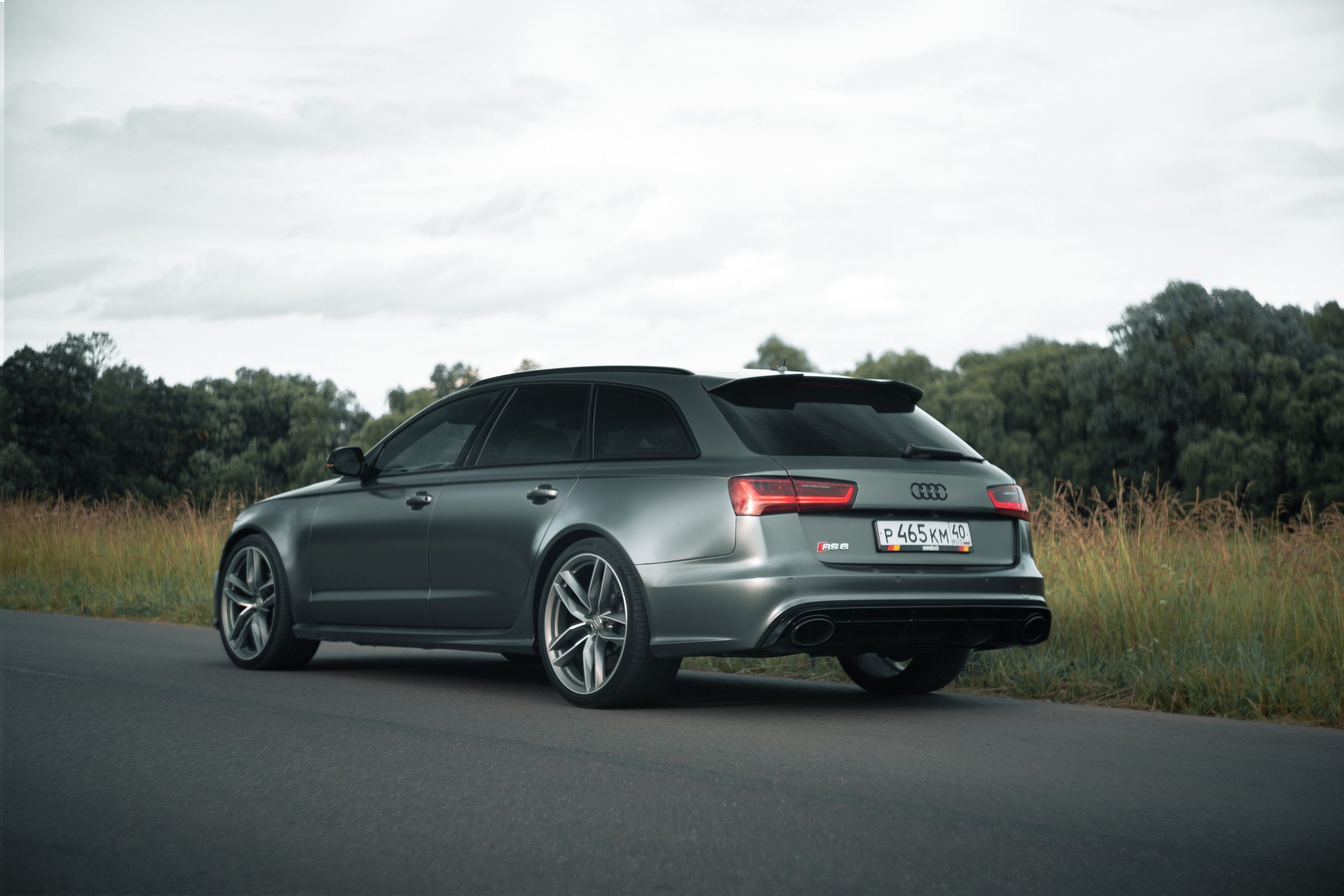 Автомобильная фото-сессия Audi RS6 C7 в Калуге