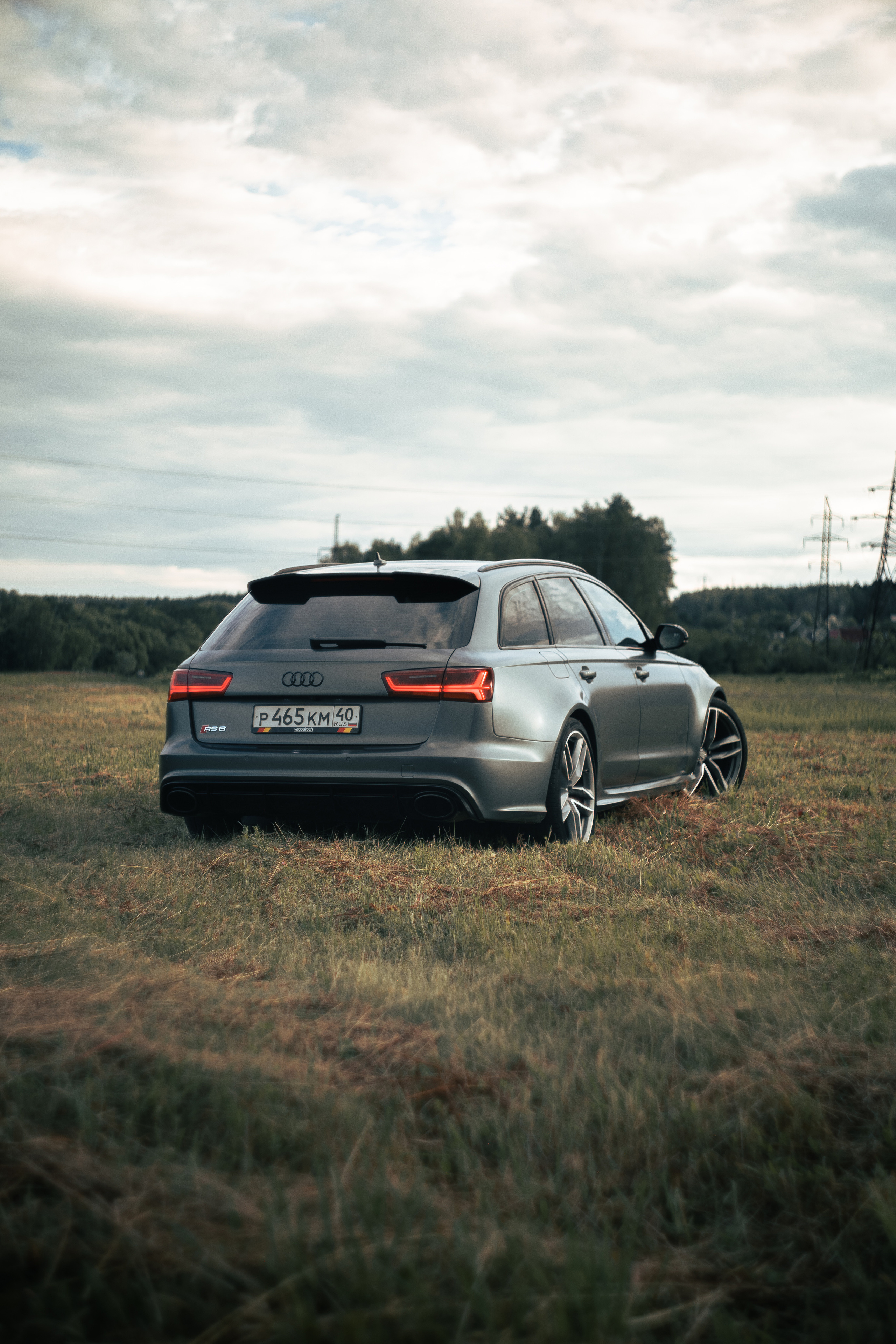 Автомобильная фото-сессия Audi RS6 C7 в Калуге